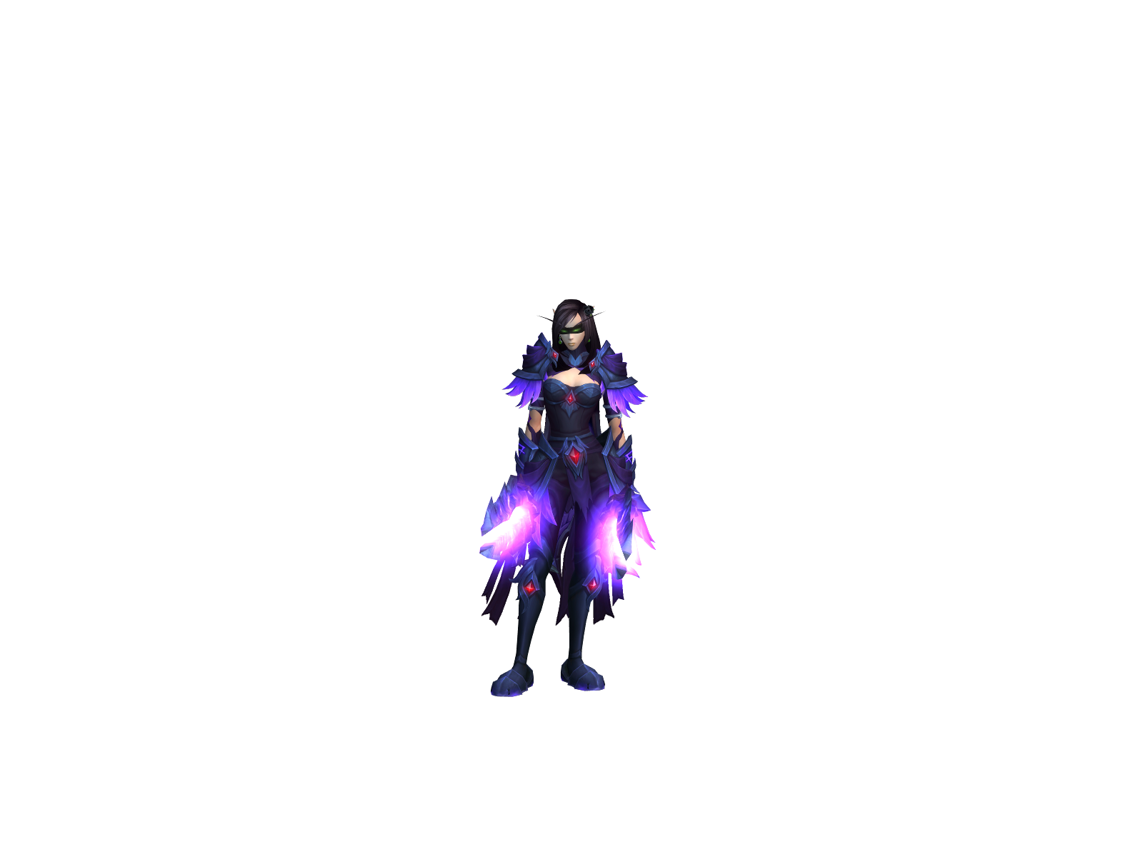 Frisad 3D character render