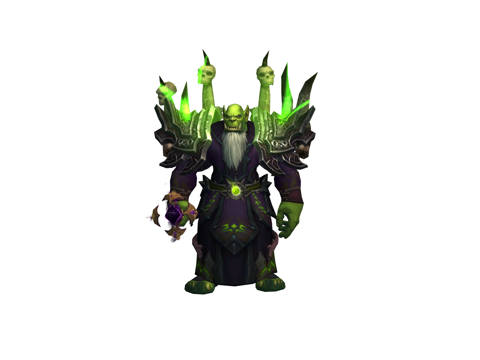 Darkeid 3D character render