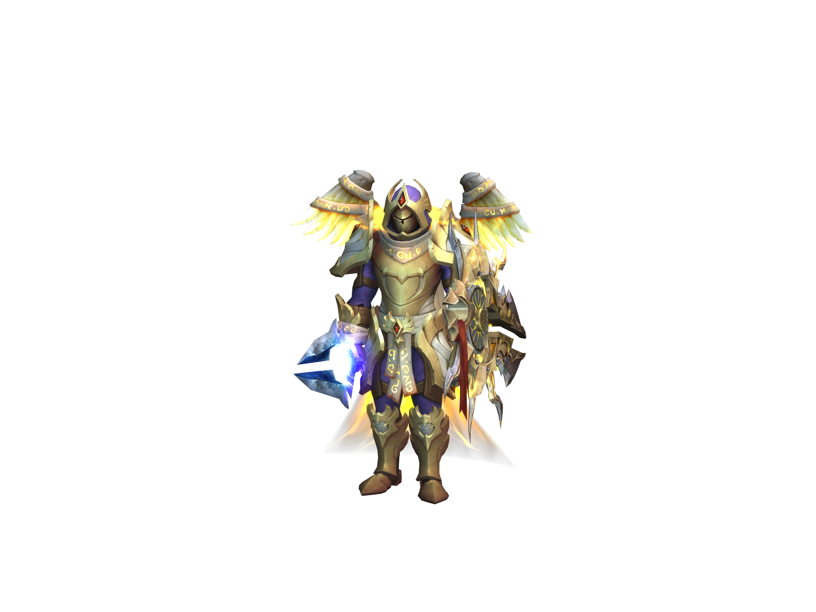 Mandredivh 3D character render