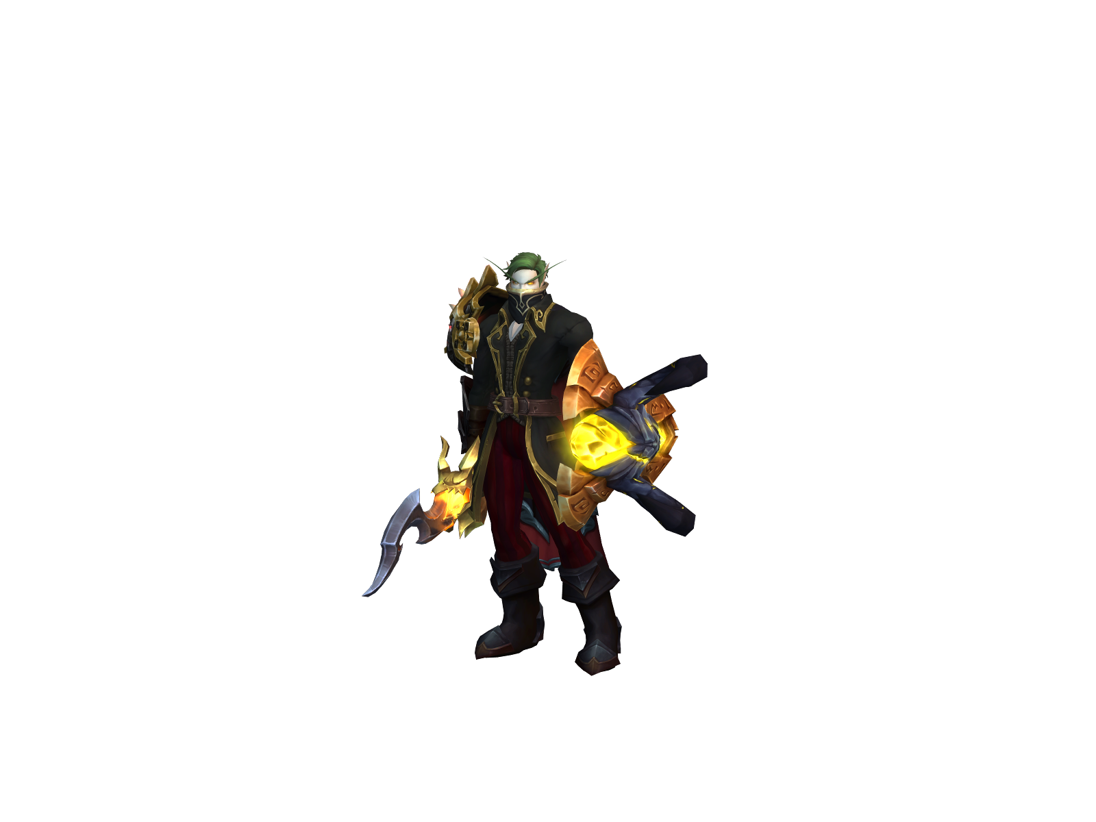 Marlonlight 3D character render