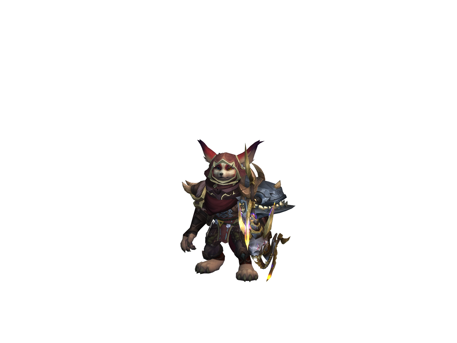 Nazkhar 3D character render