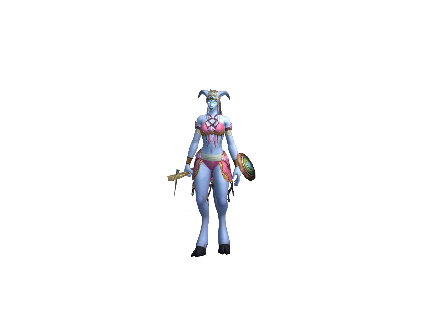 Kuresha 3D character render