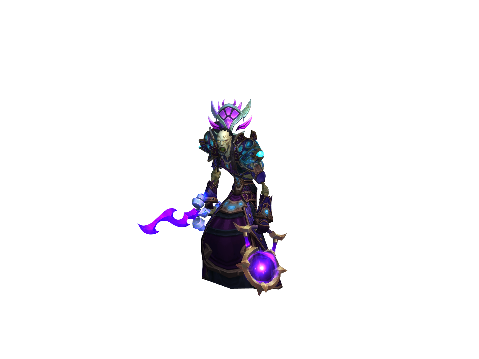 Soteria 3D character render