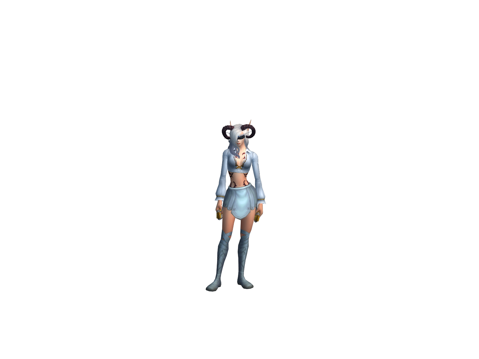 Dàrkness 3D character render