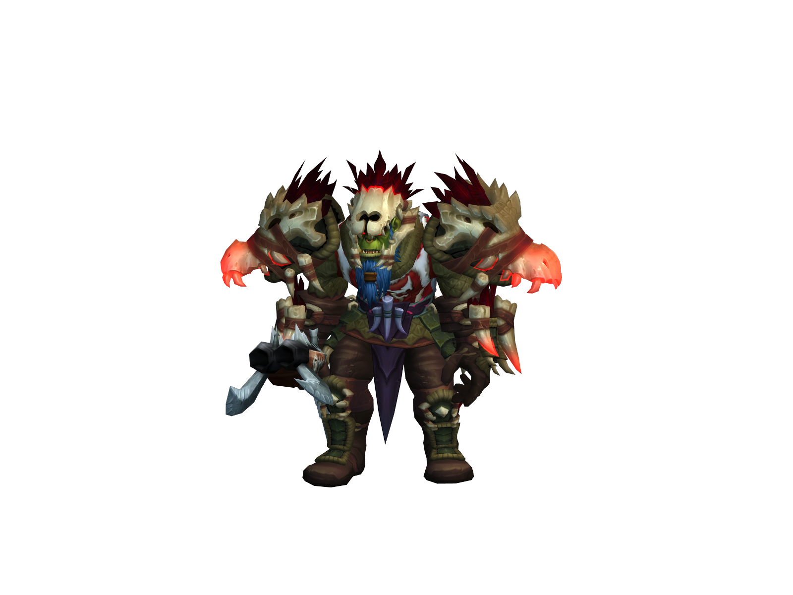 Arcraz 3D character render