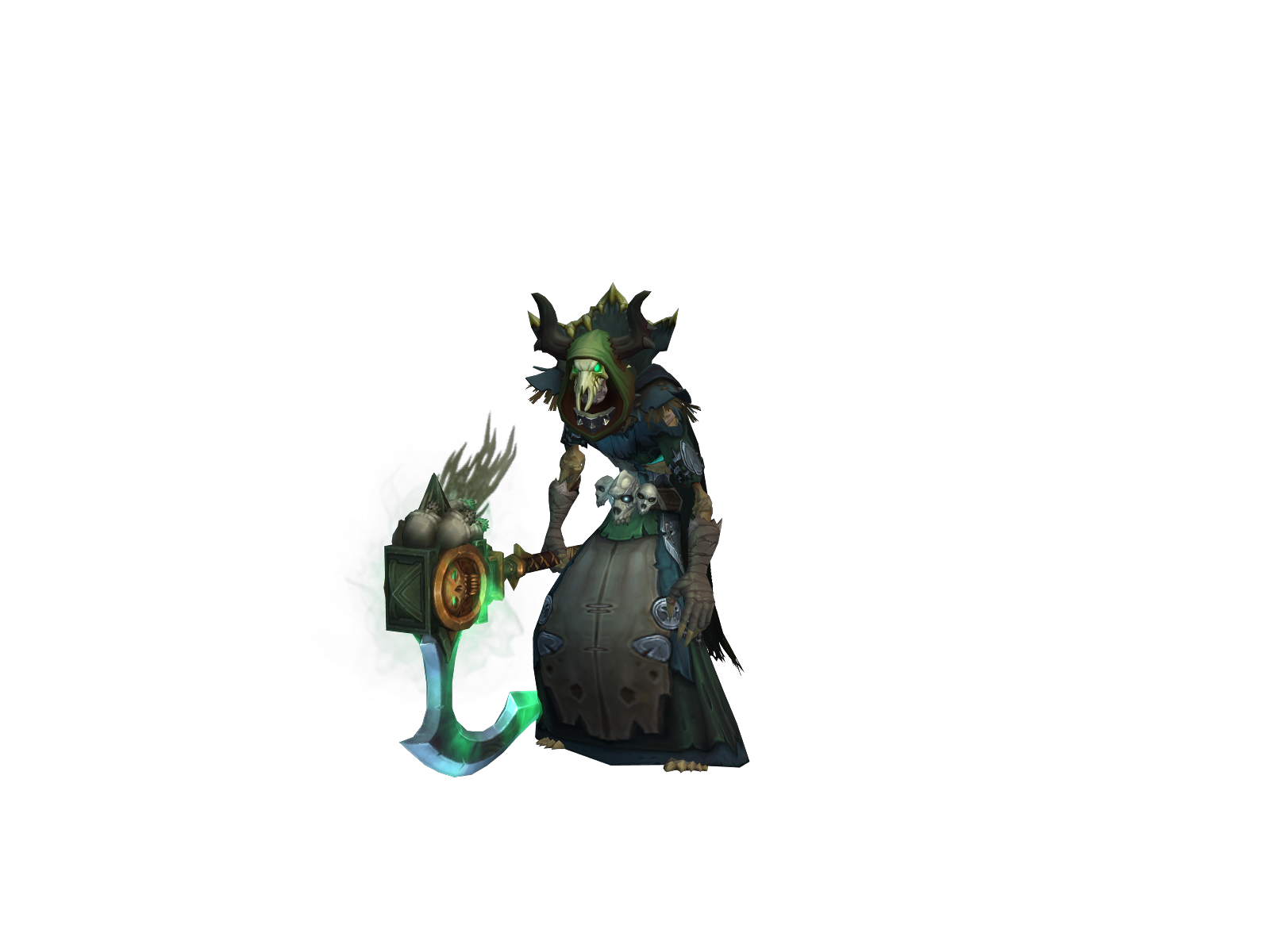 Lích 3D character render
