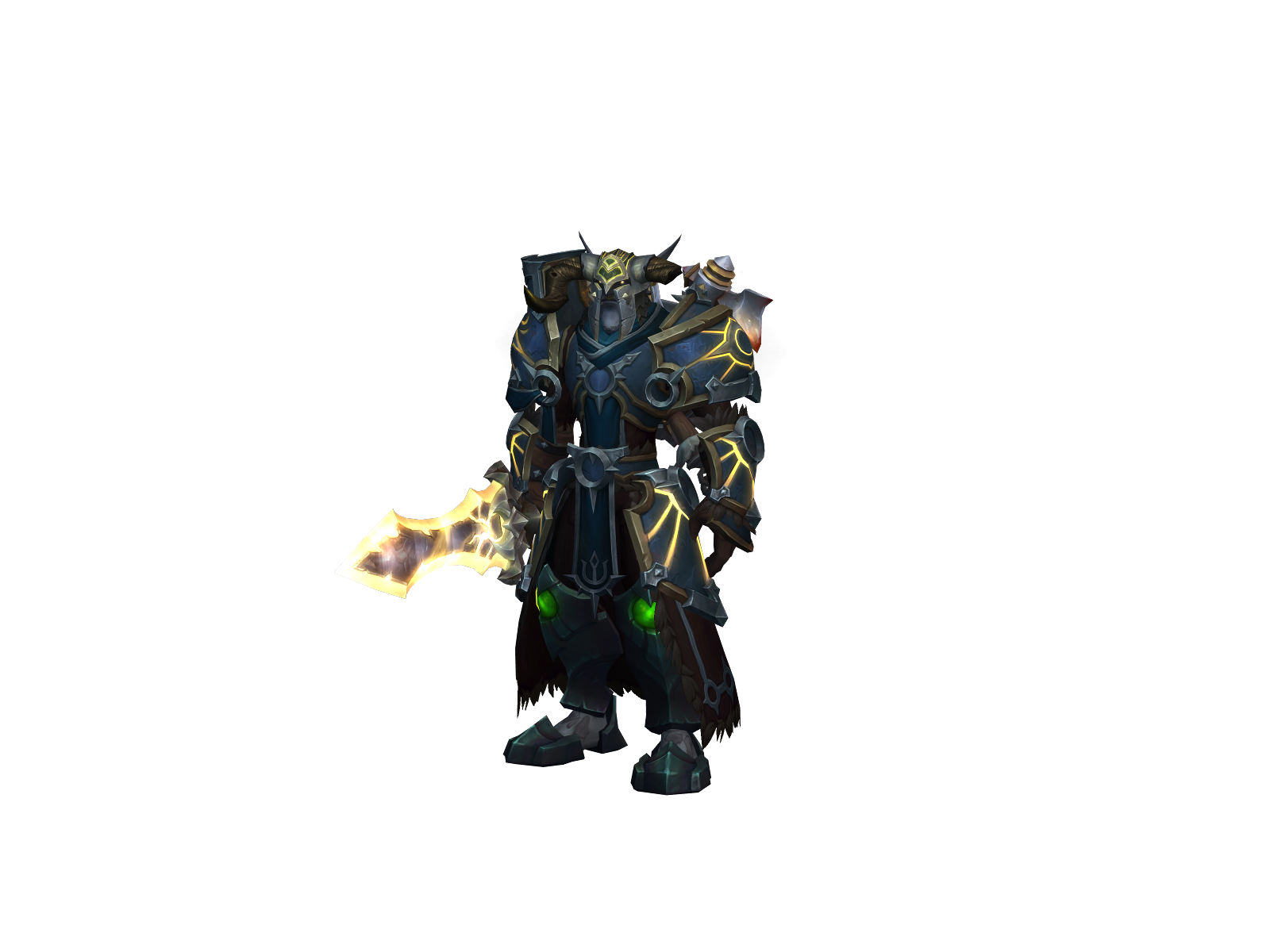 Necrazarr 3D character render