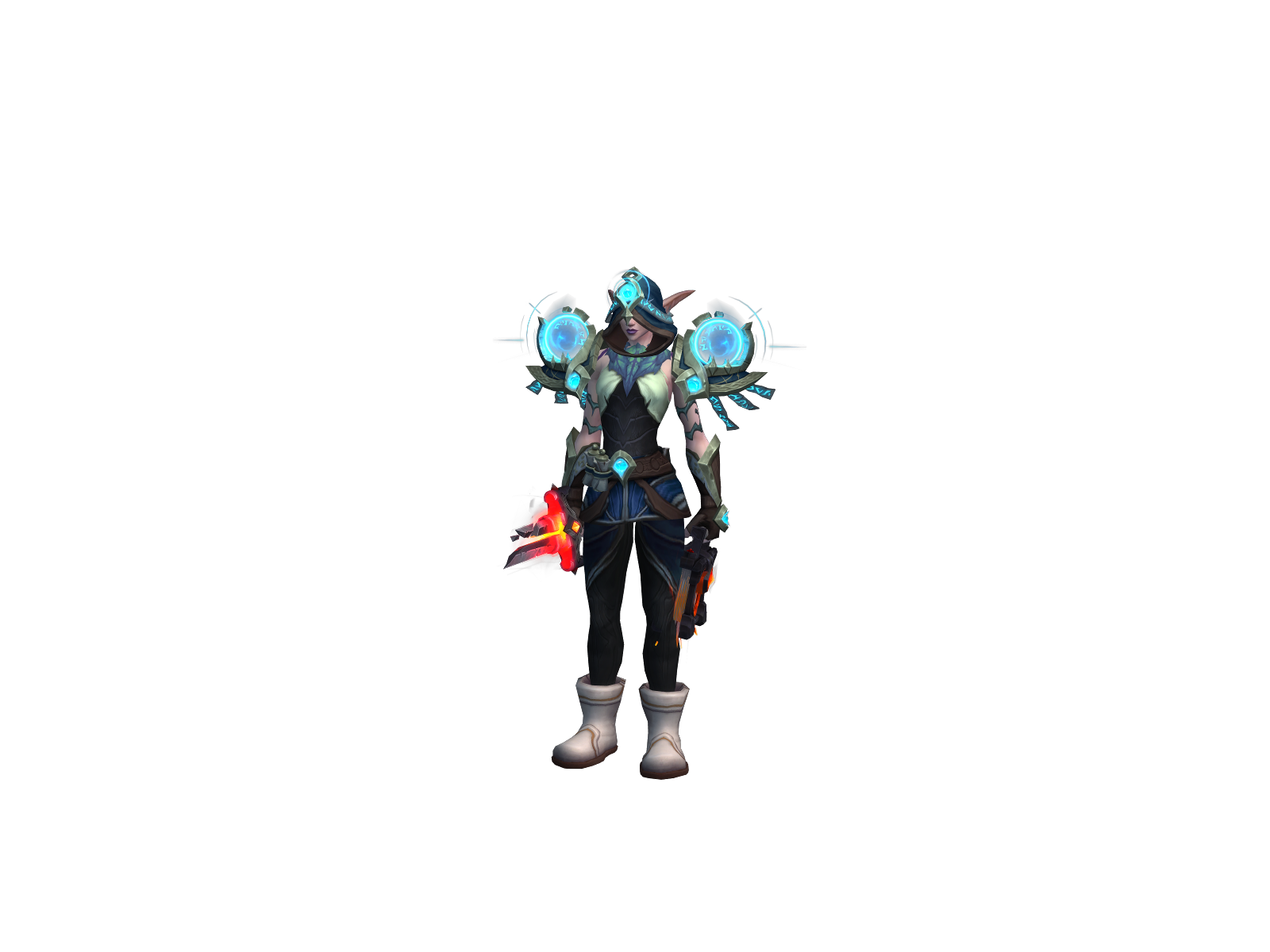 Rüles 3D character render