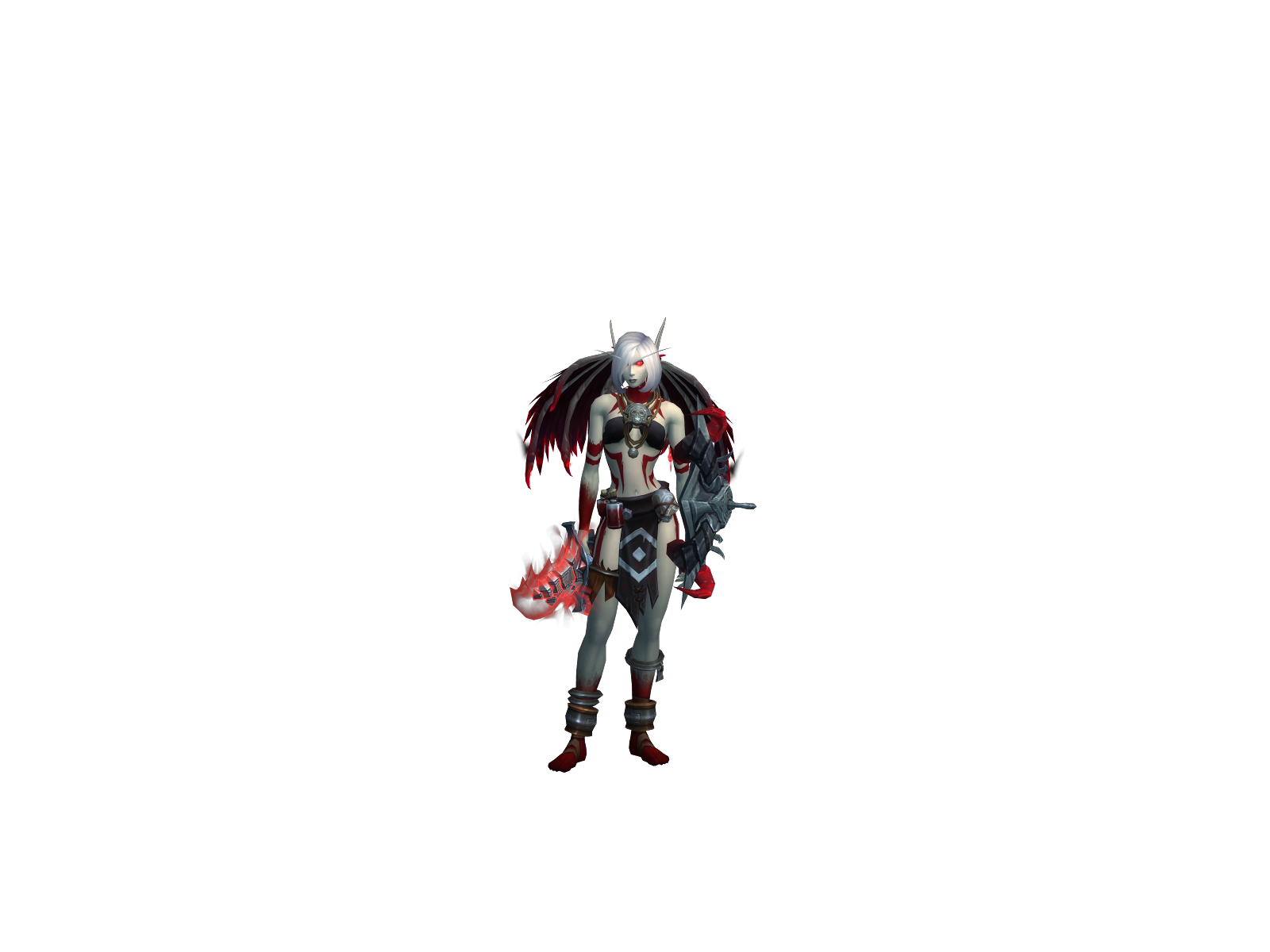 Lìlíth 3D character render