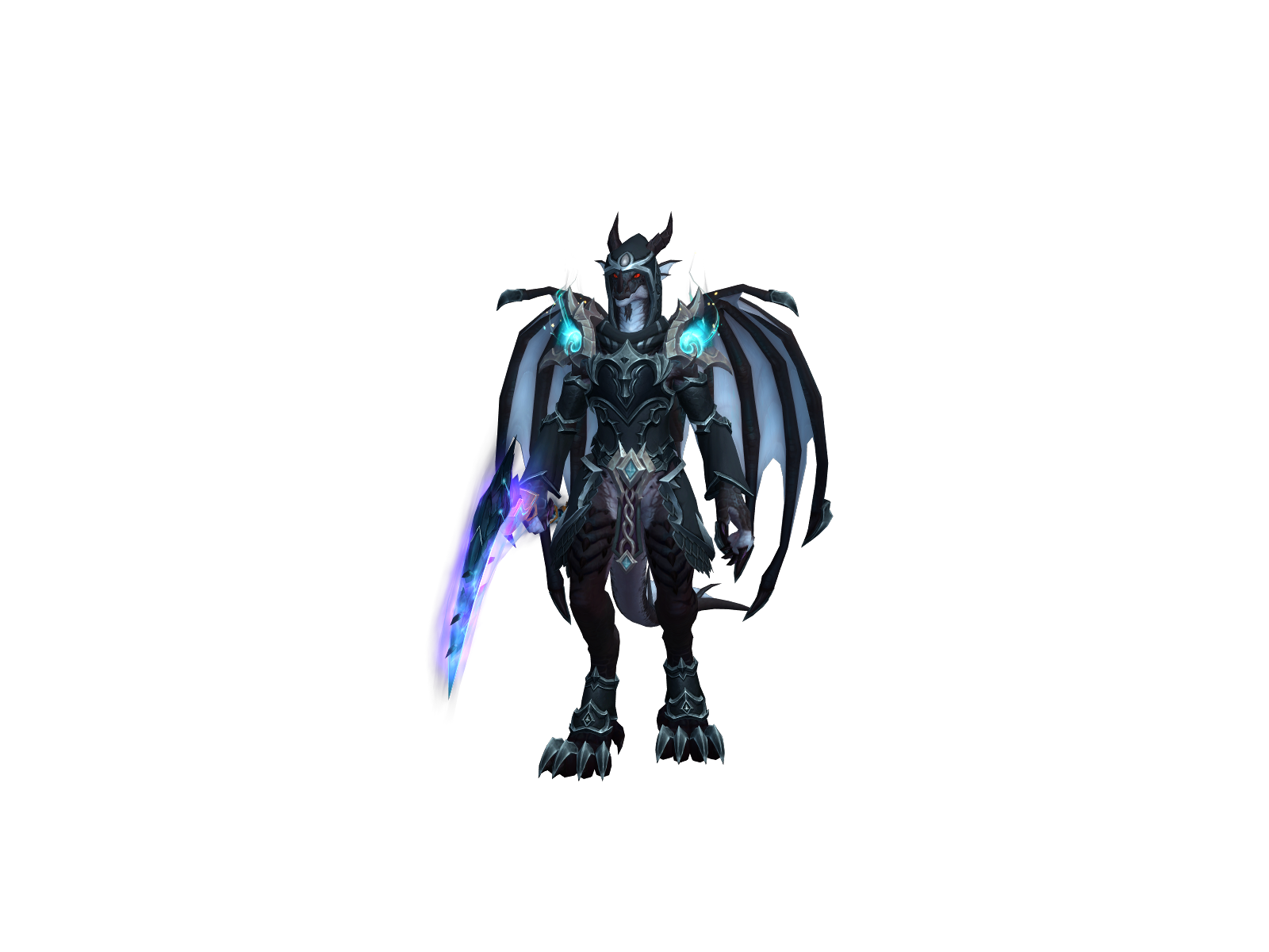 Zakhal 3D character render