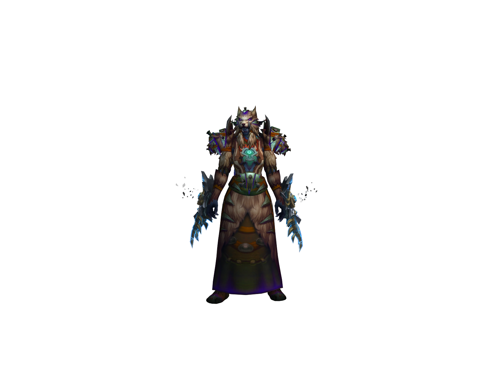 Dreadis 3D character render