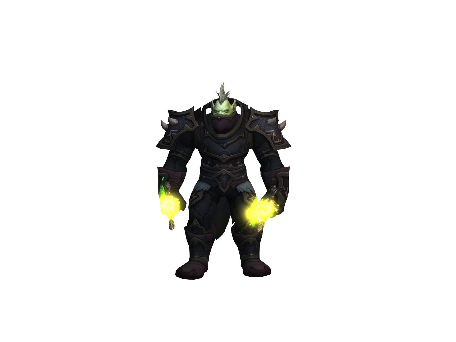Pkraec 3D character render