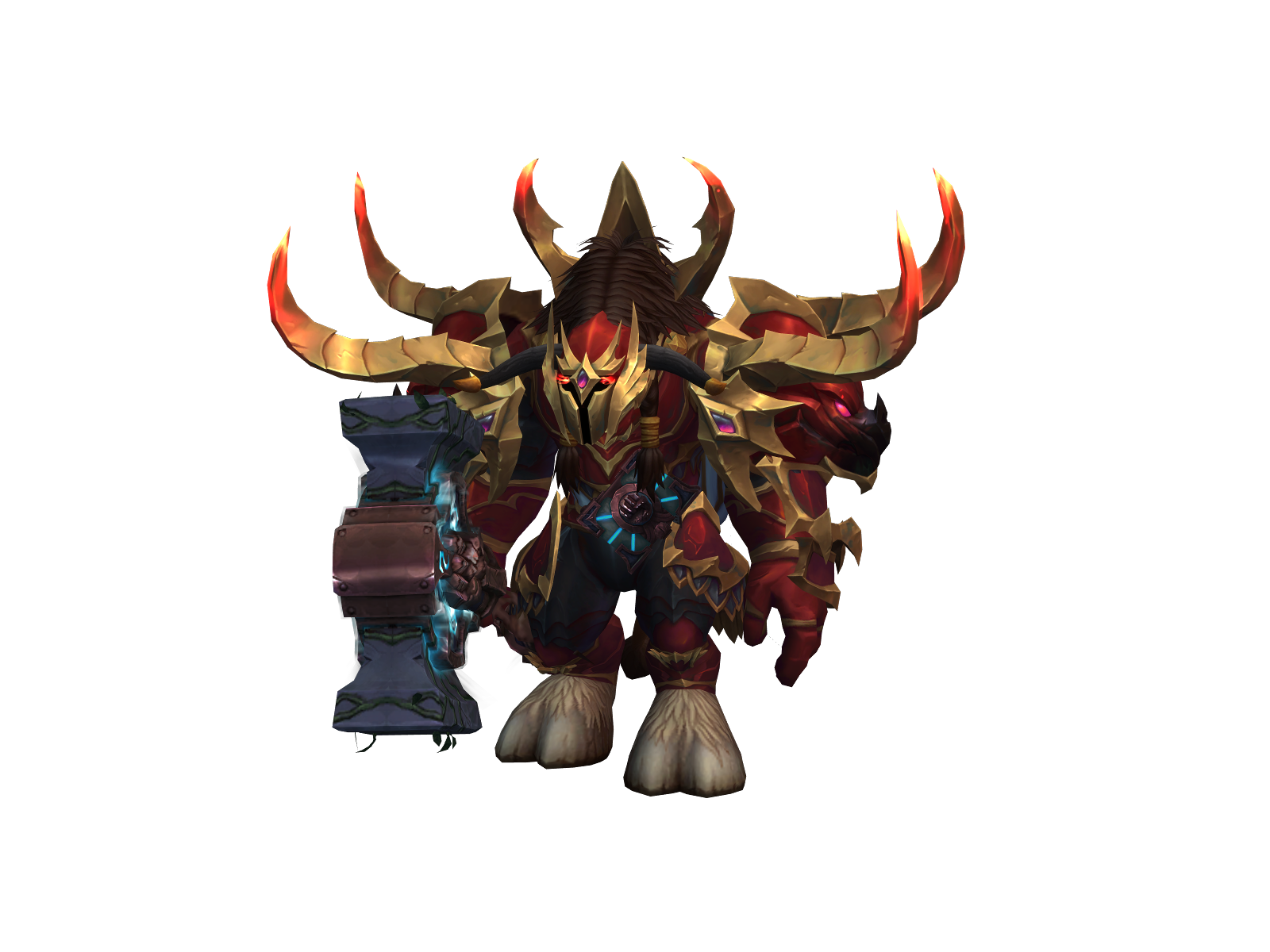 Vermir 3D character render