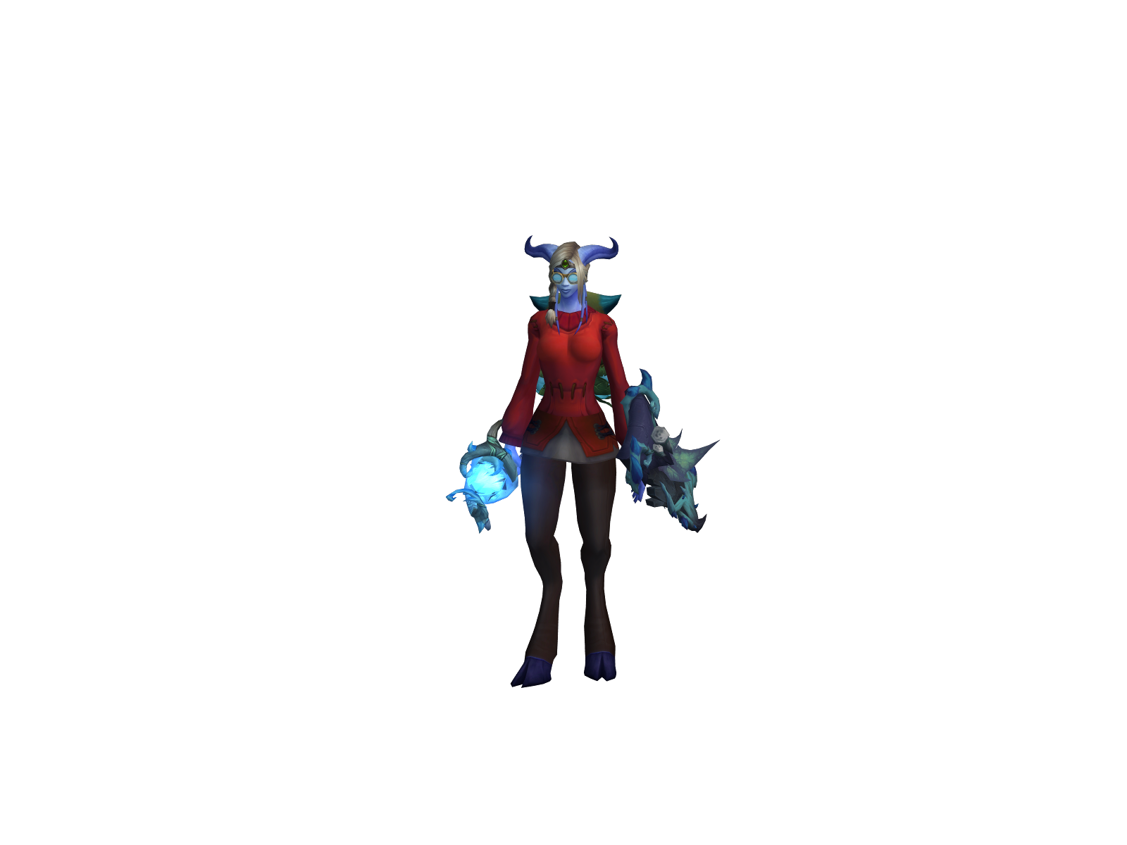 Chikystars 3D character render