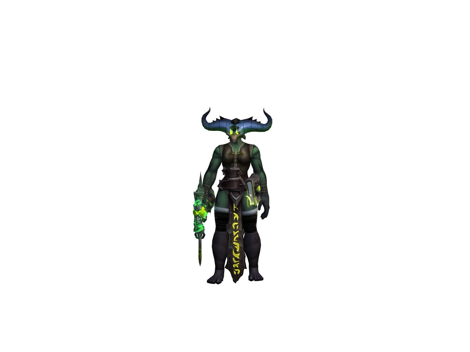 Brubujra 3D character render