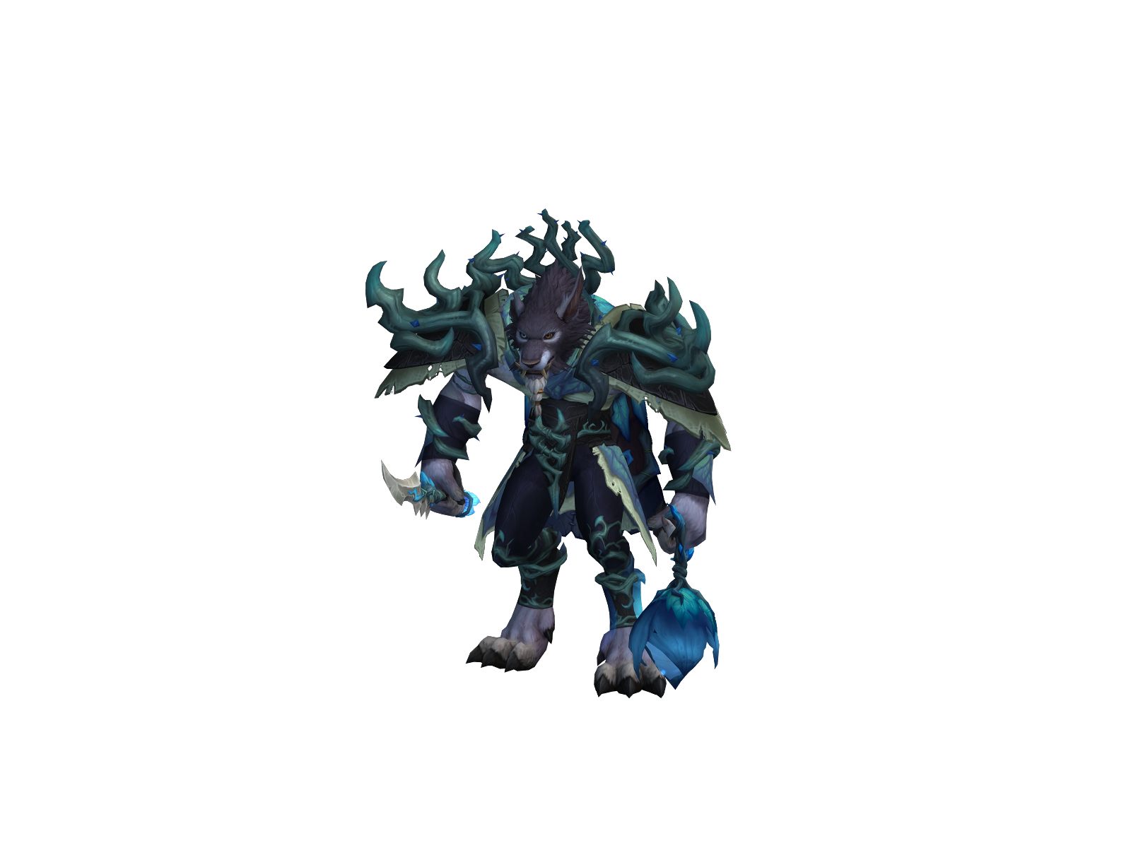 Pelusäm 3D character render