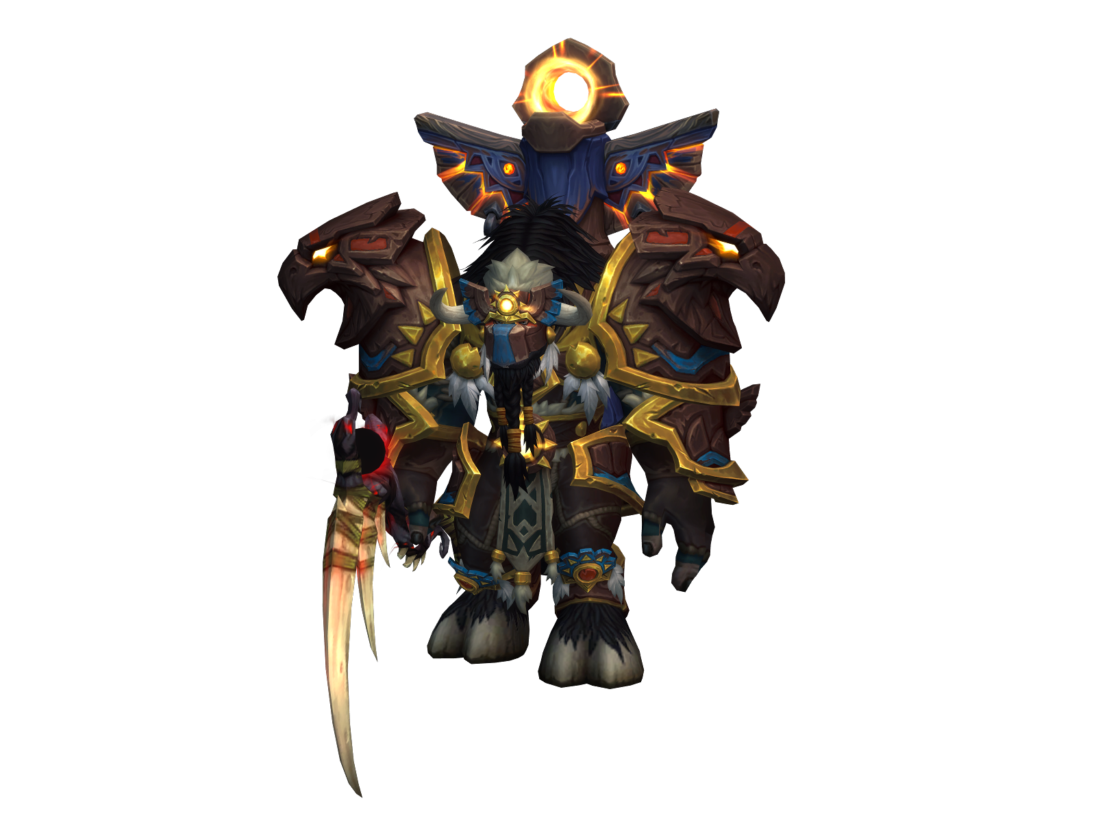 Moothar 3D character render