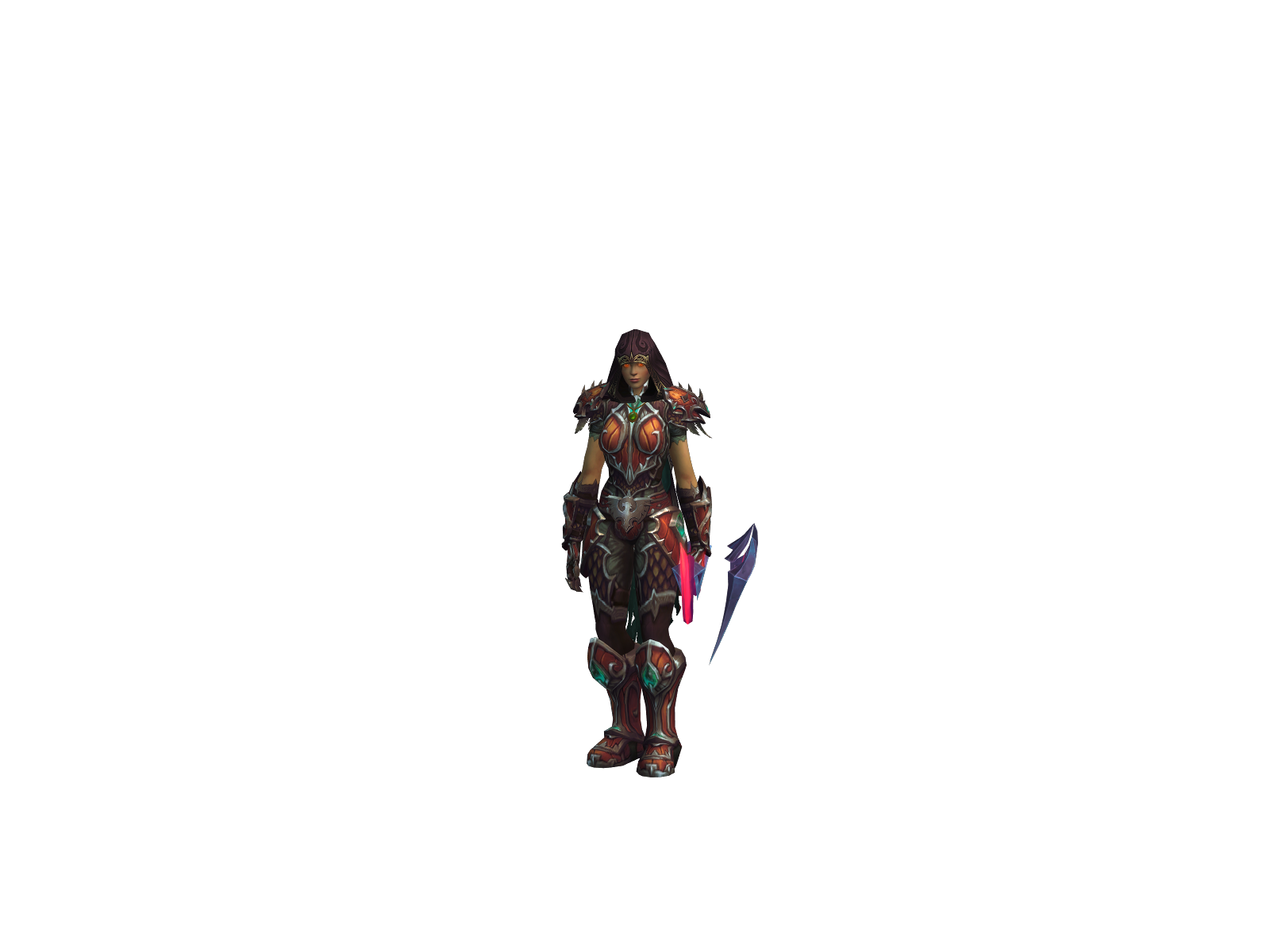 Aszgheda 3D character render