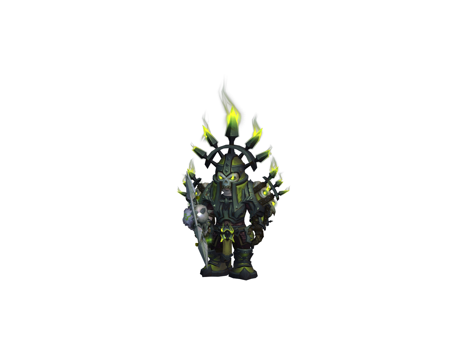 Tarambana 3D character render