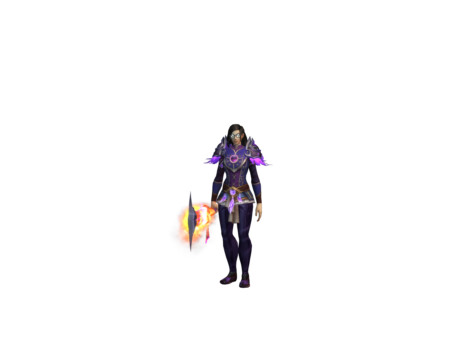 Lä 3D character render