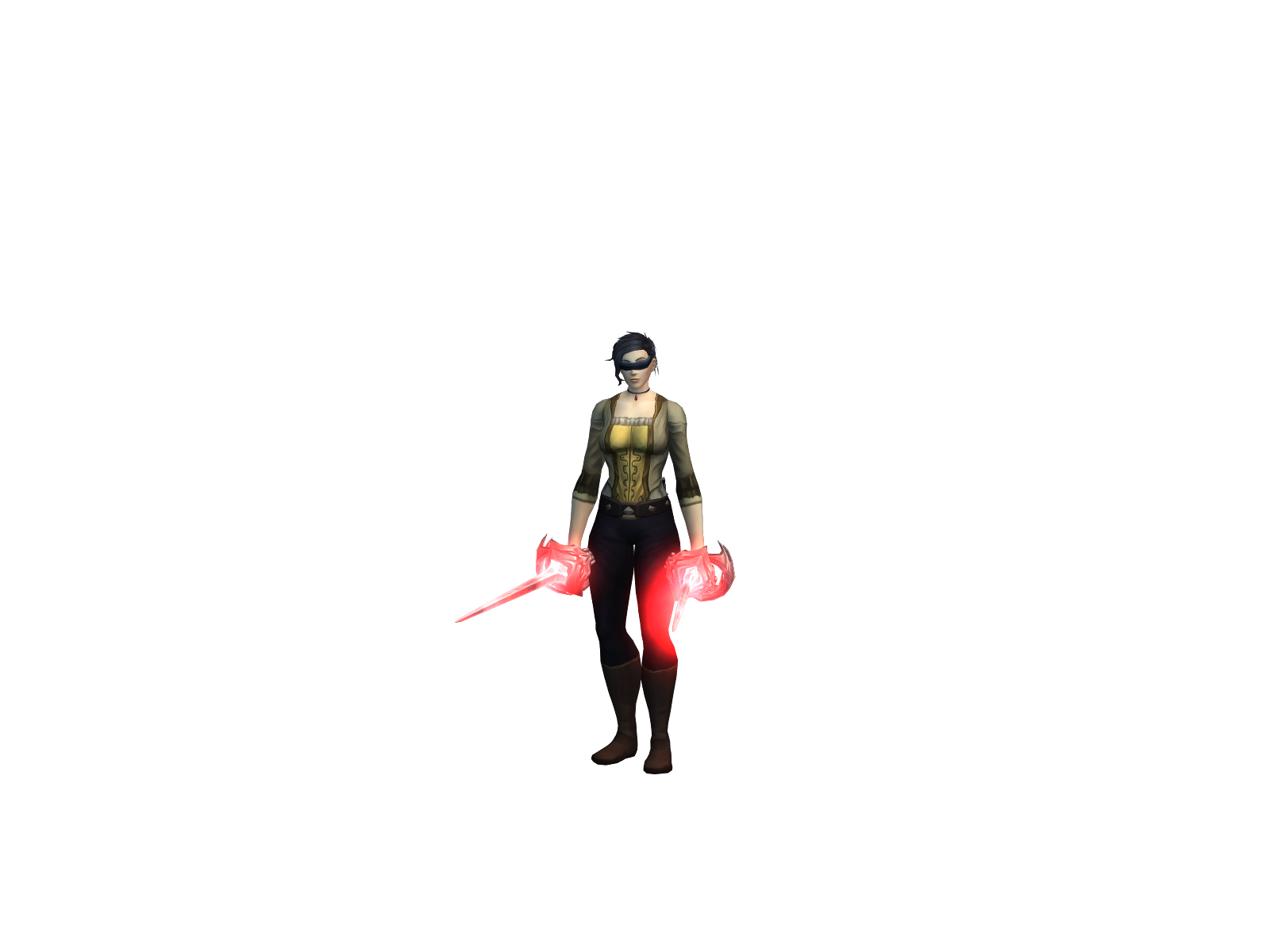 Expiación 3D character render