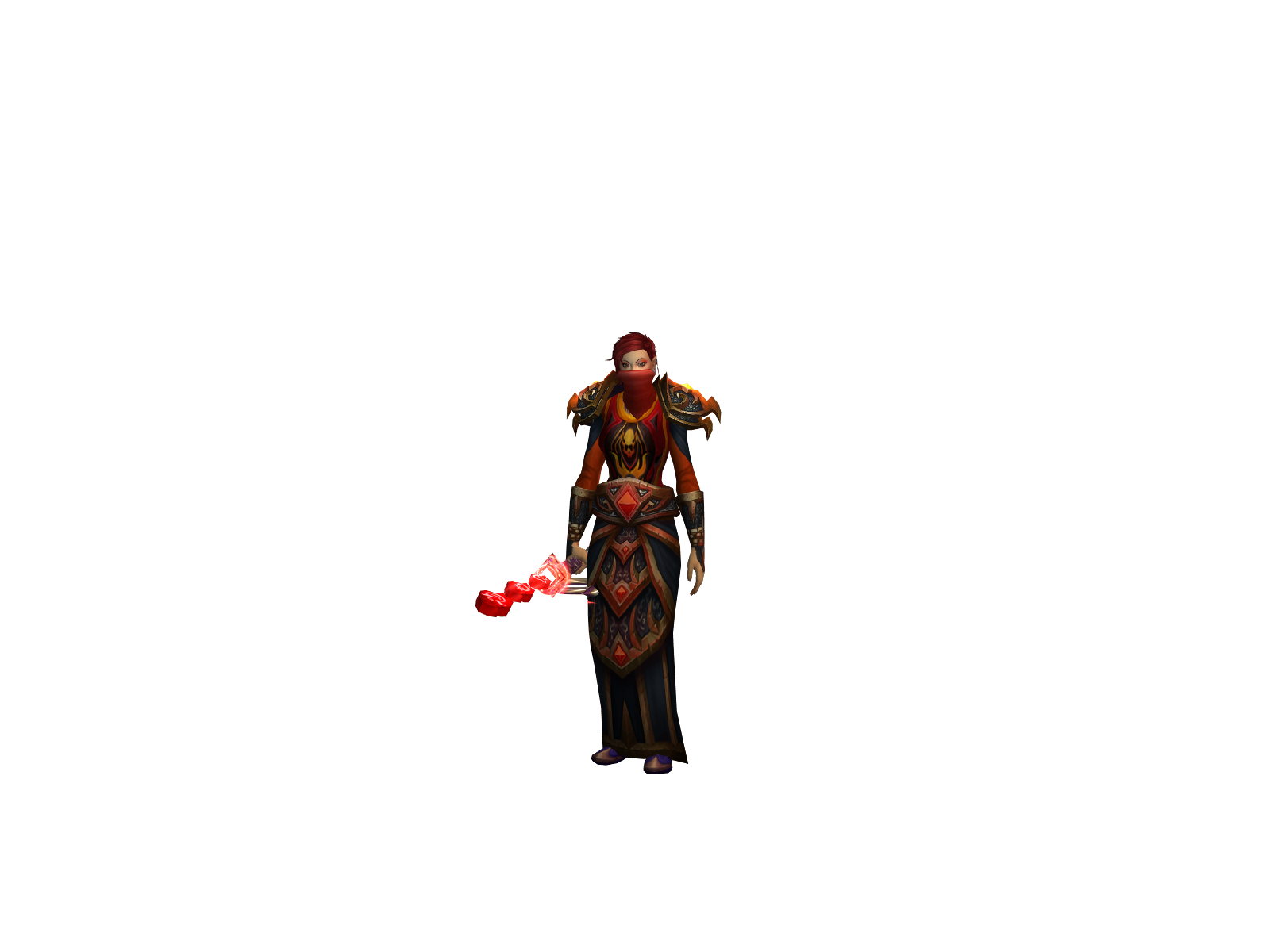Déathmask 3D character render