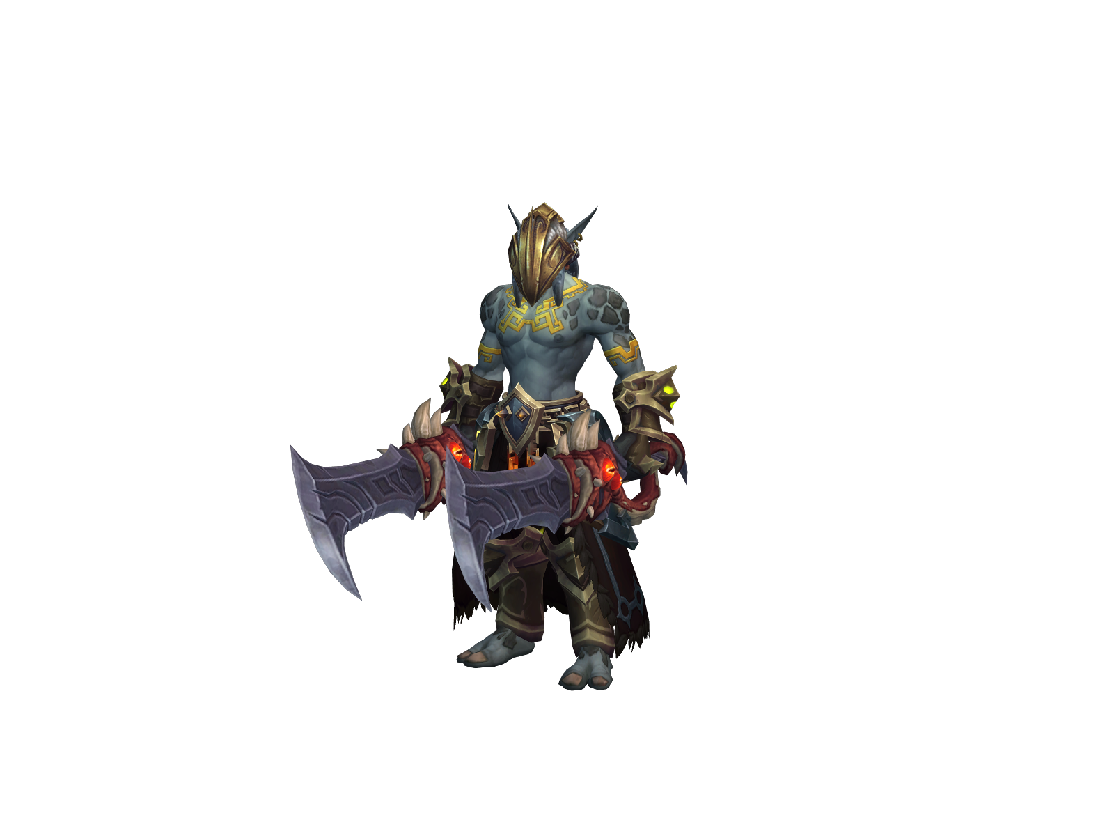 Gorhog 3D character render
