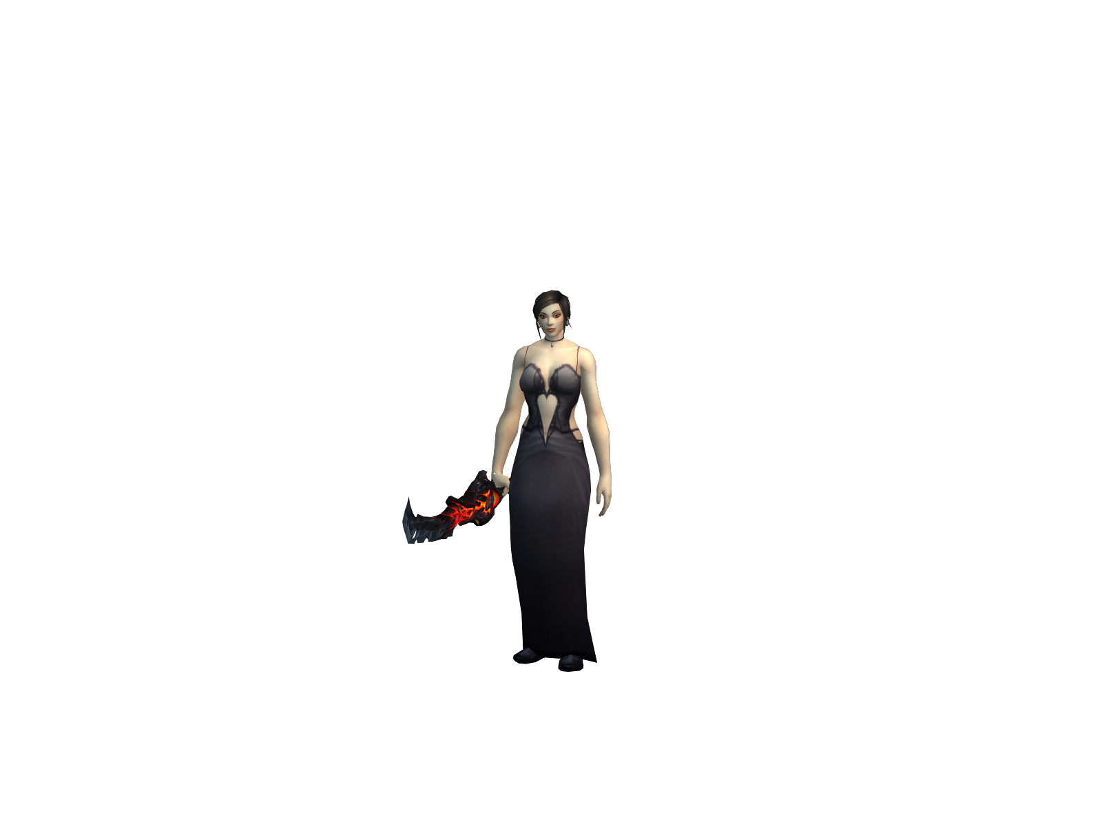 Celiza 3D character render