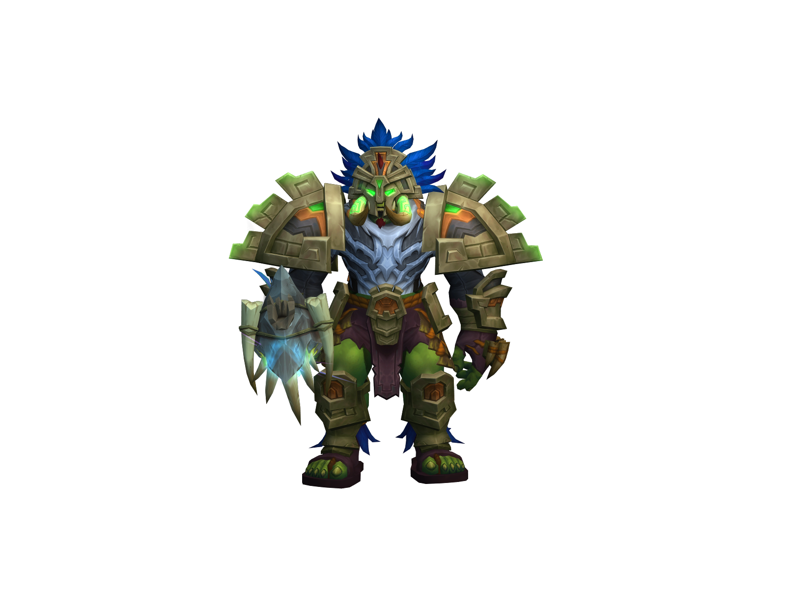 Kraon 3D character render