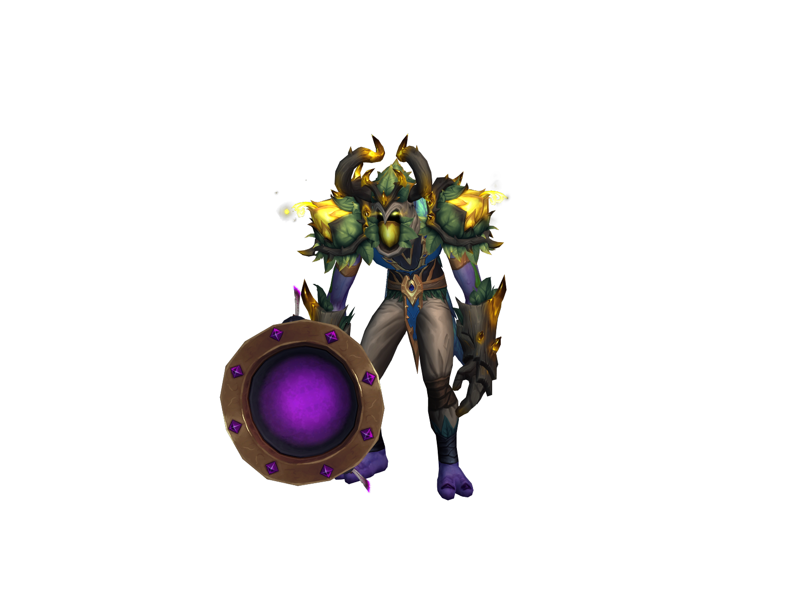 Ysidro 3D character render