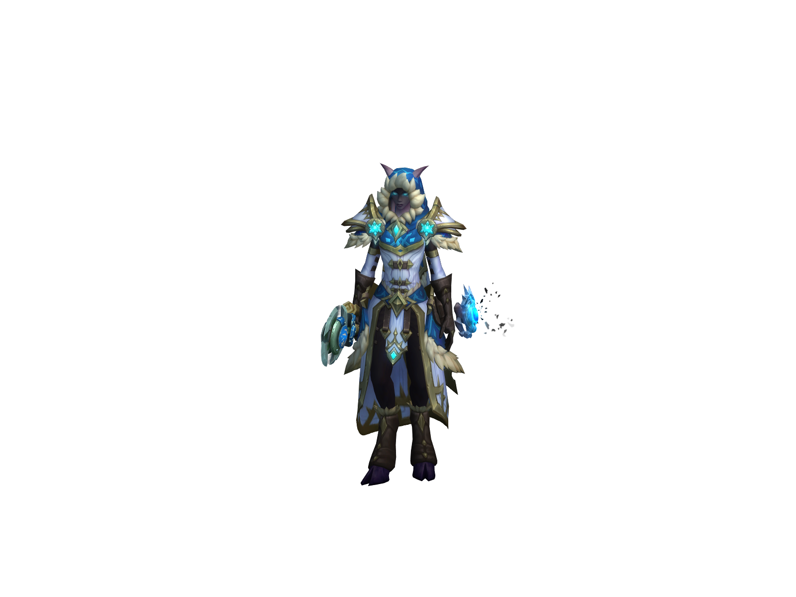 Calanthe 3D character render