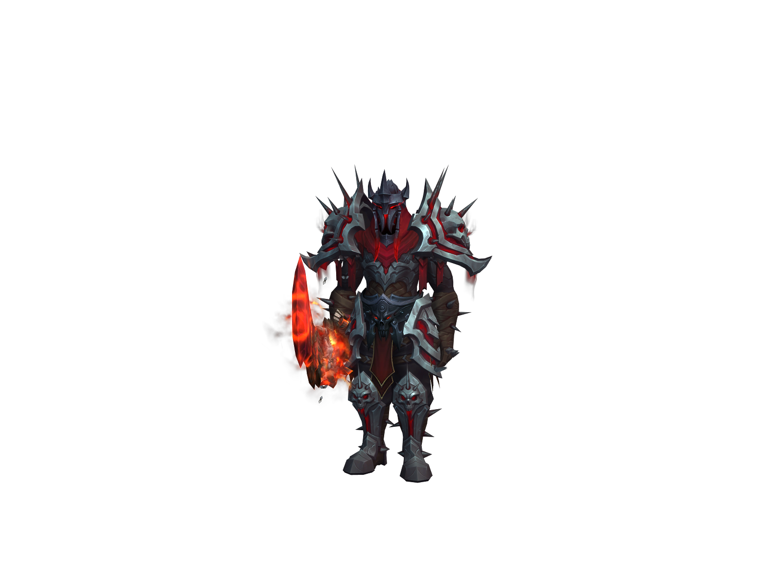 Blackseiya 3D character render