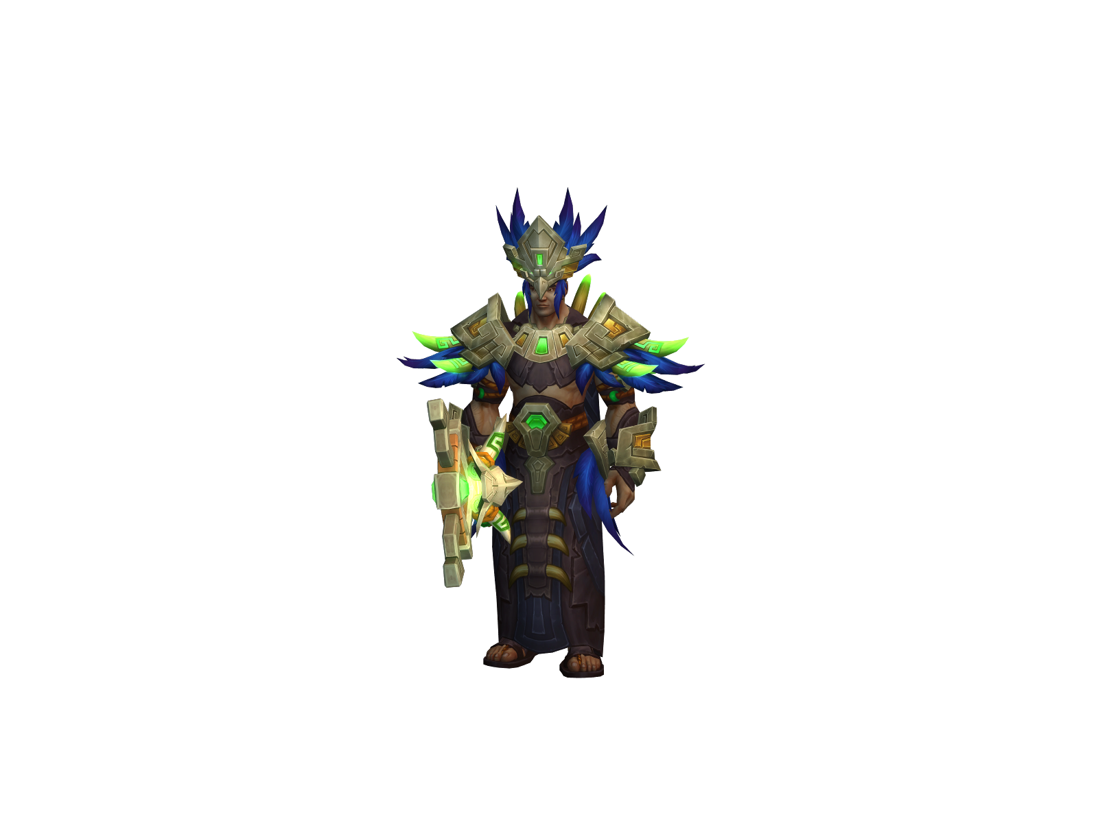 Yabari 3D character render