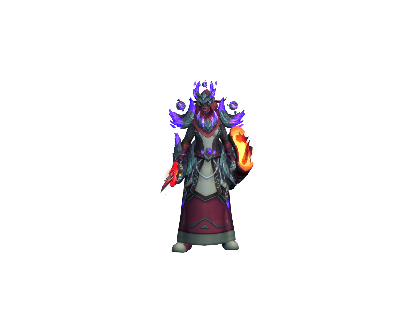 Kaøri 3D character render
