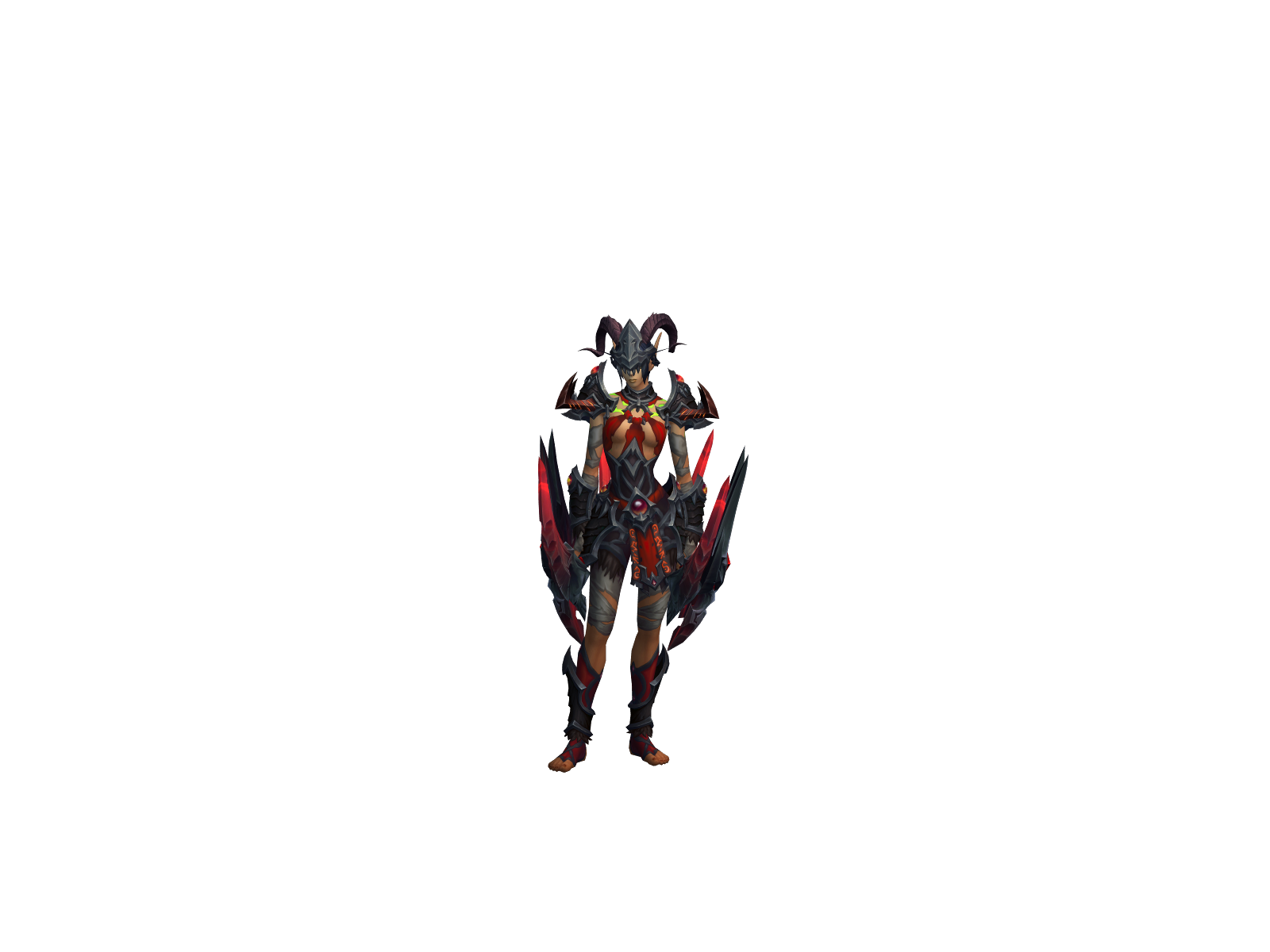 Dhalli 3D character render