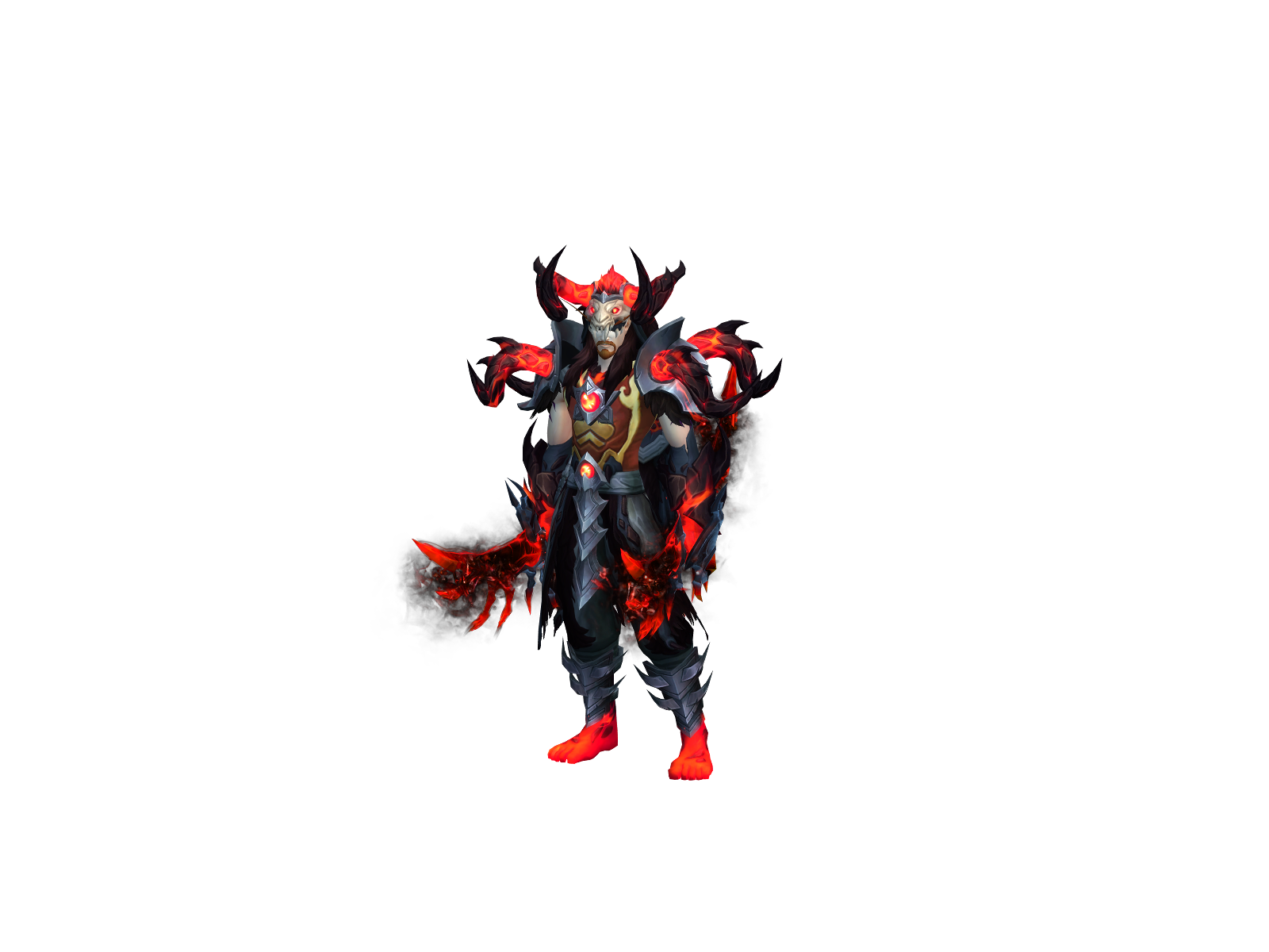 Pecadóra 3D character render
