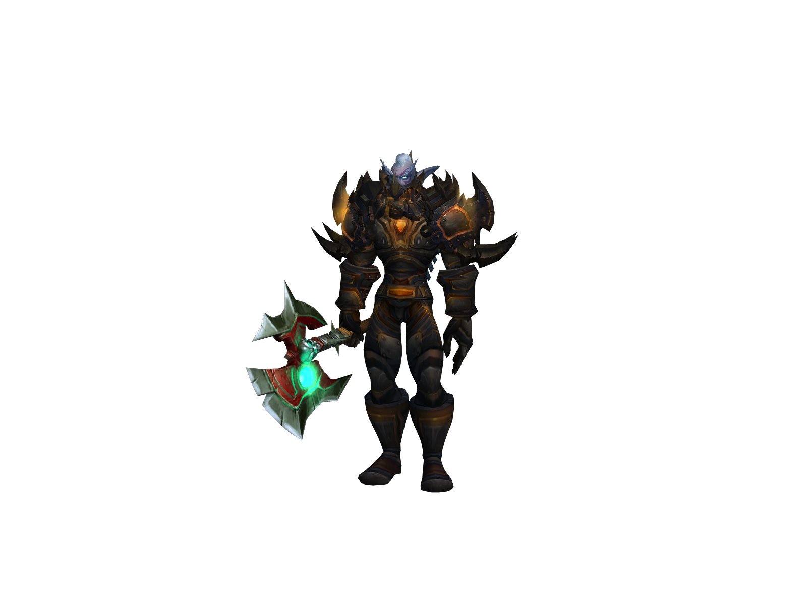Willdark 3D character render