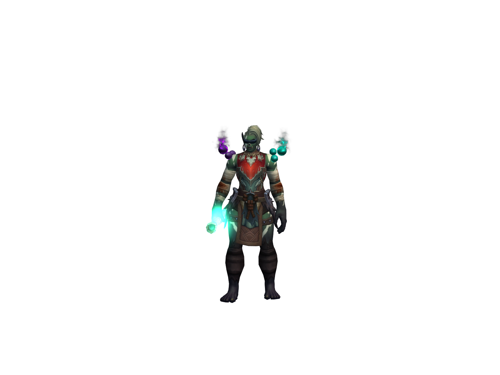 Débajh 3D character render