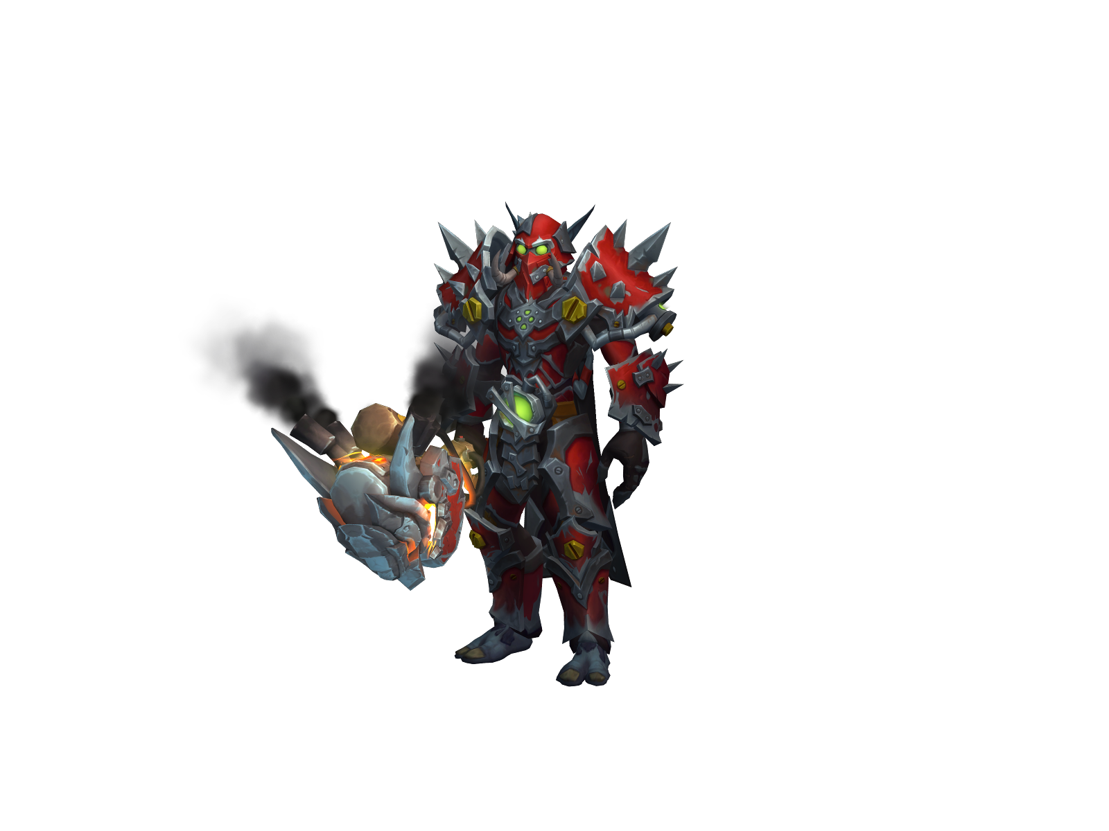 Aztlän 3D character render