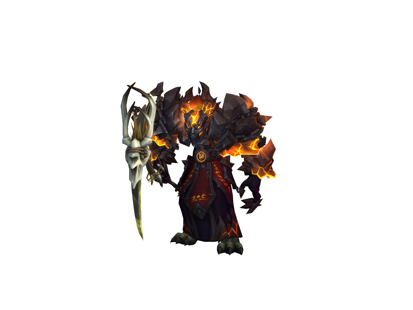 Zomnlock 3D character render