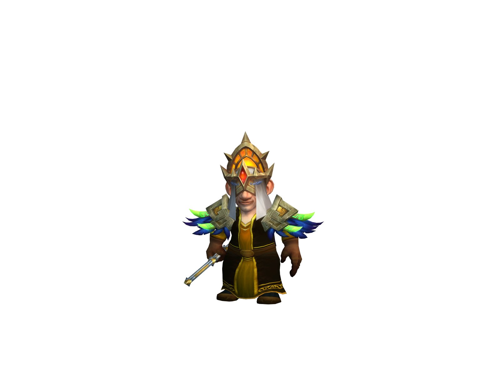 Glittercakes 3D character render