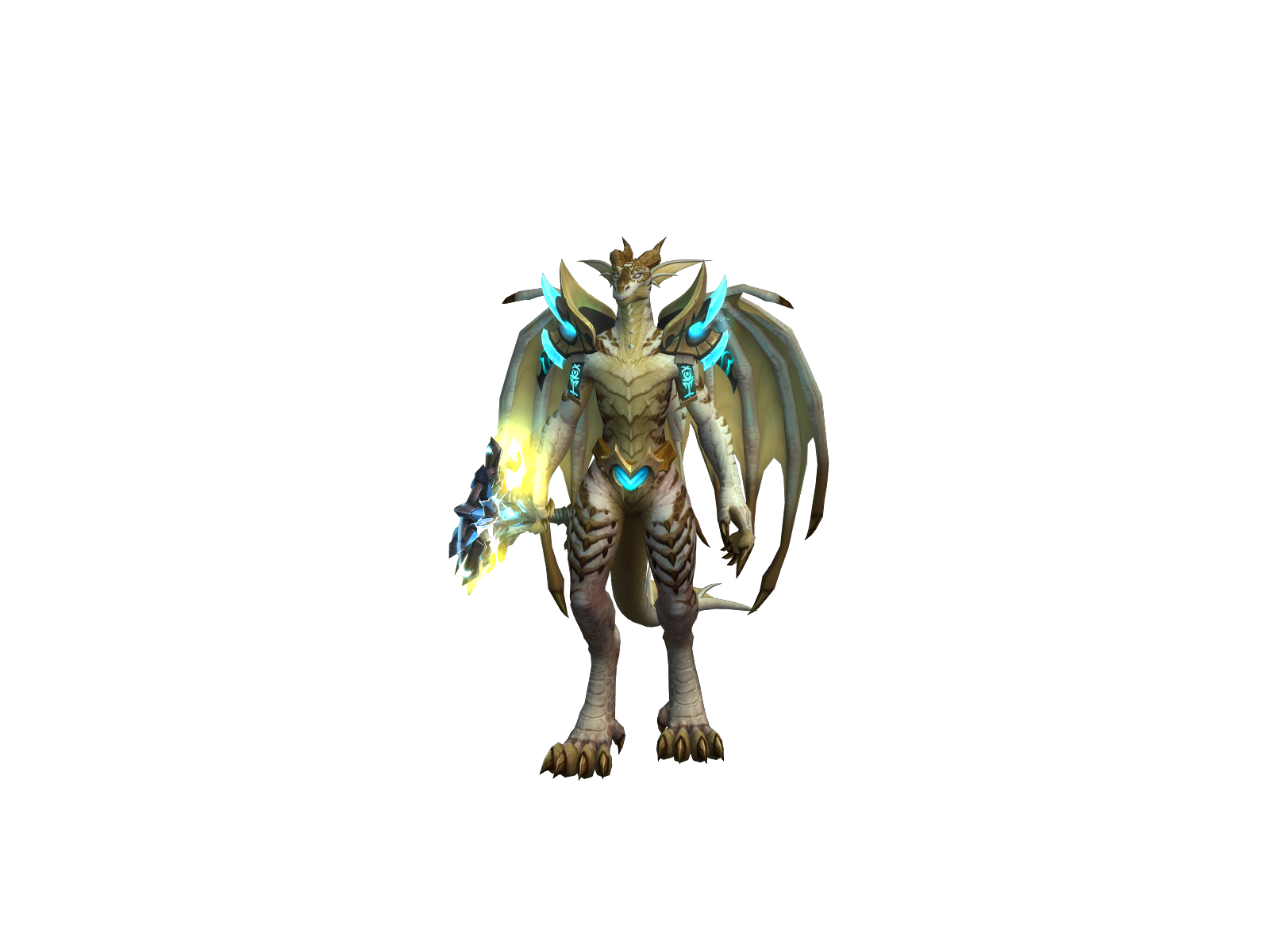 Chispa 3D character render