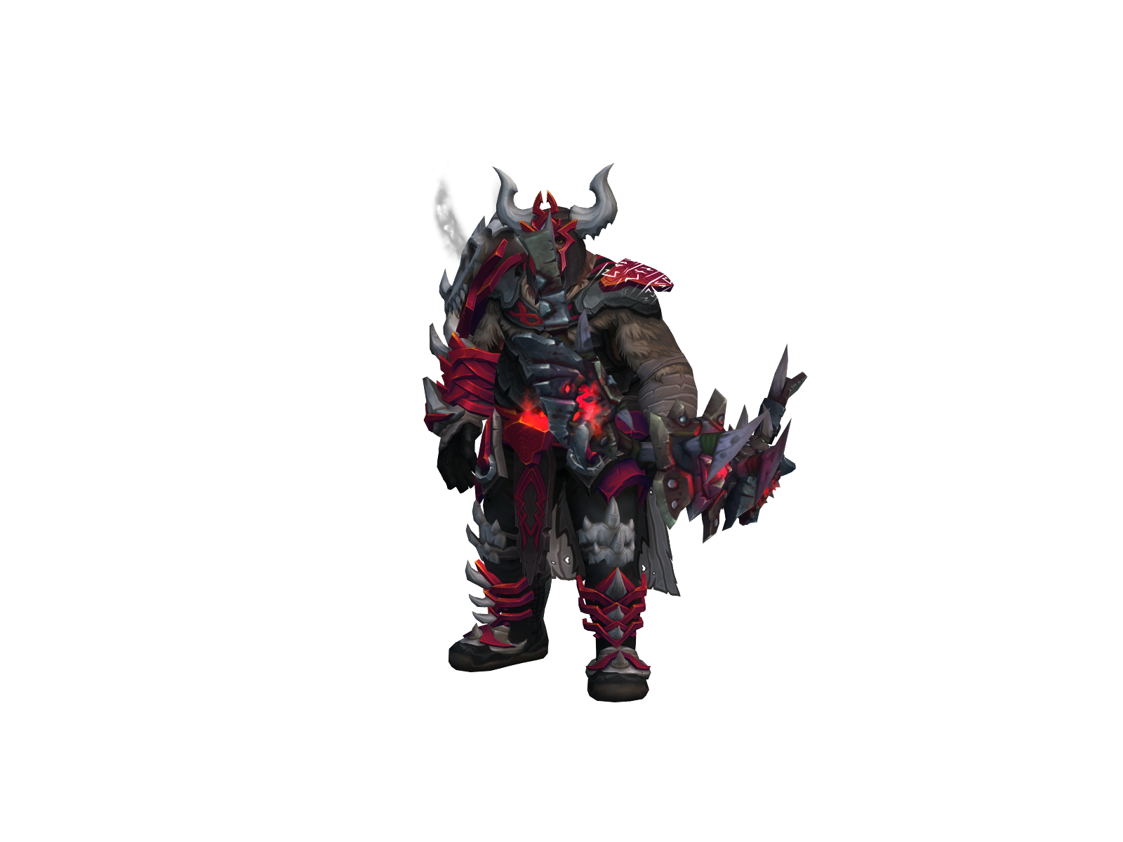 Gutshot 3D character render