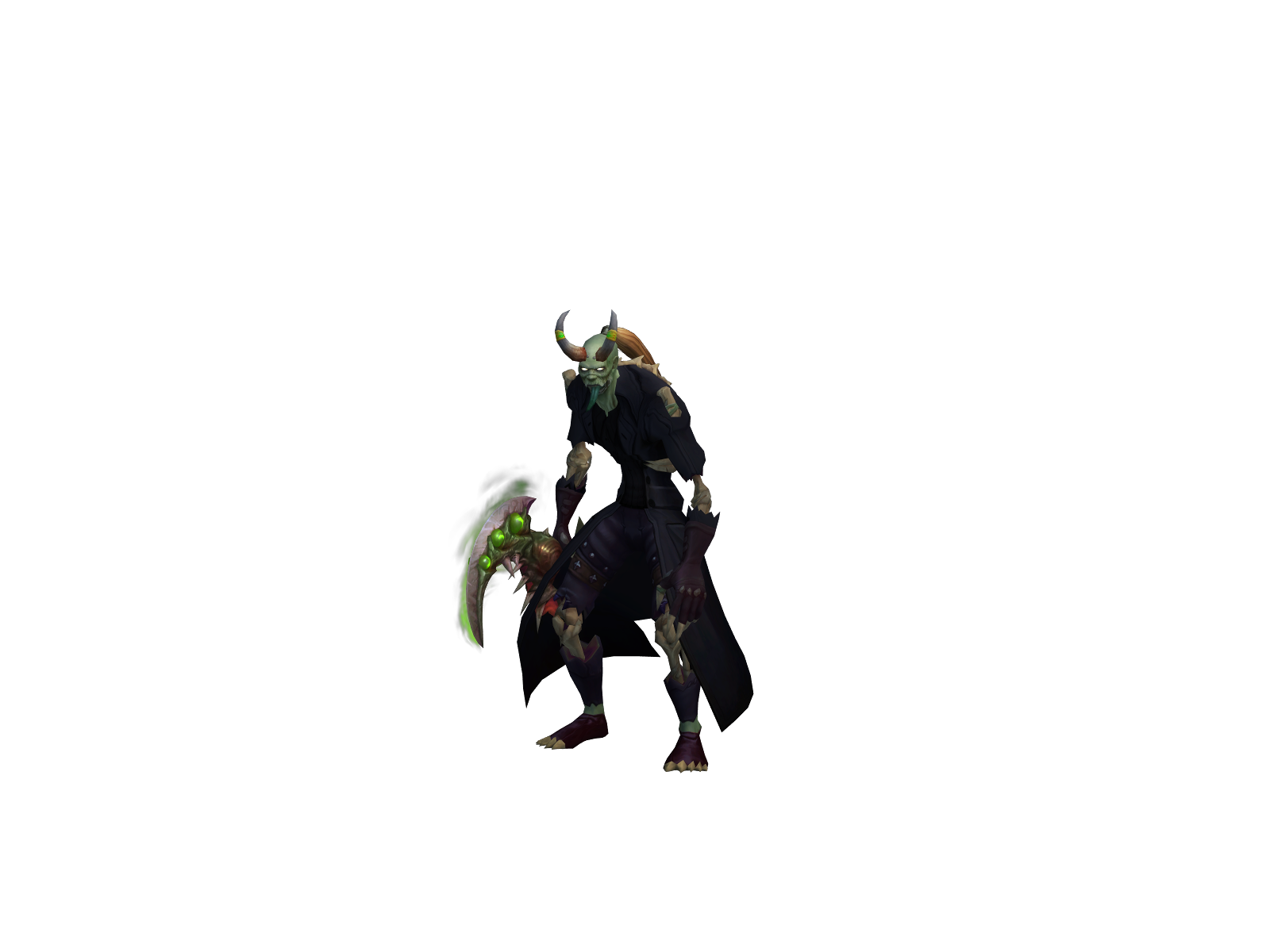 Grandfather 3D character render
