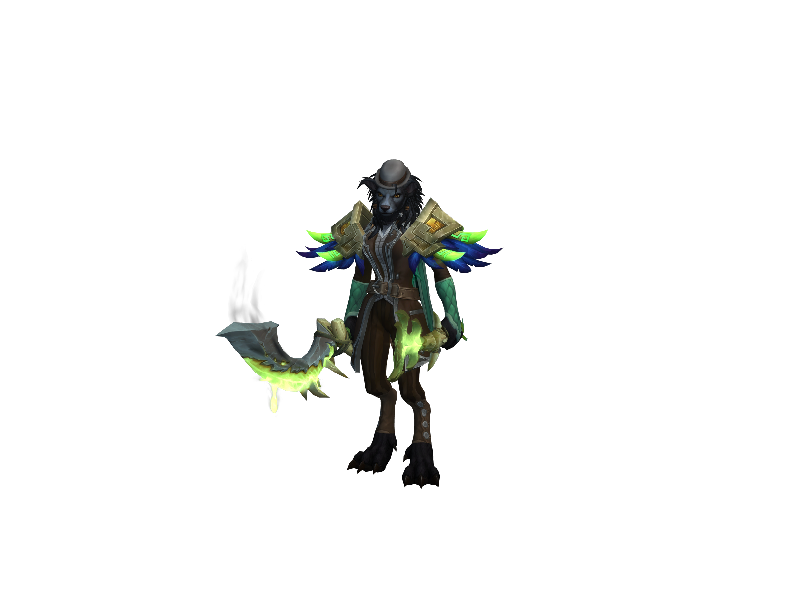Magicskotta 3D character render