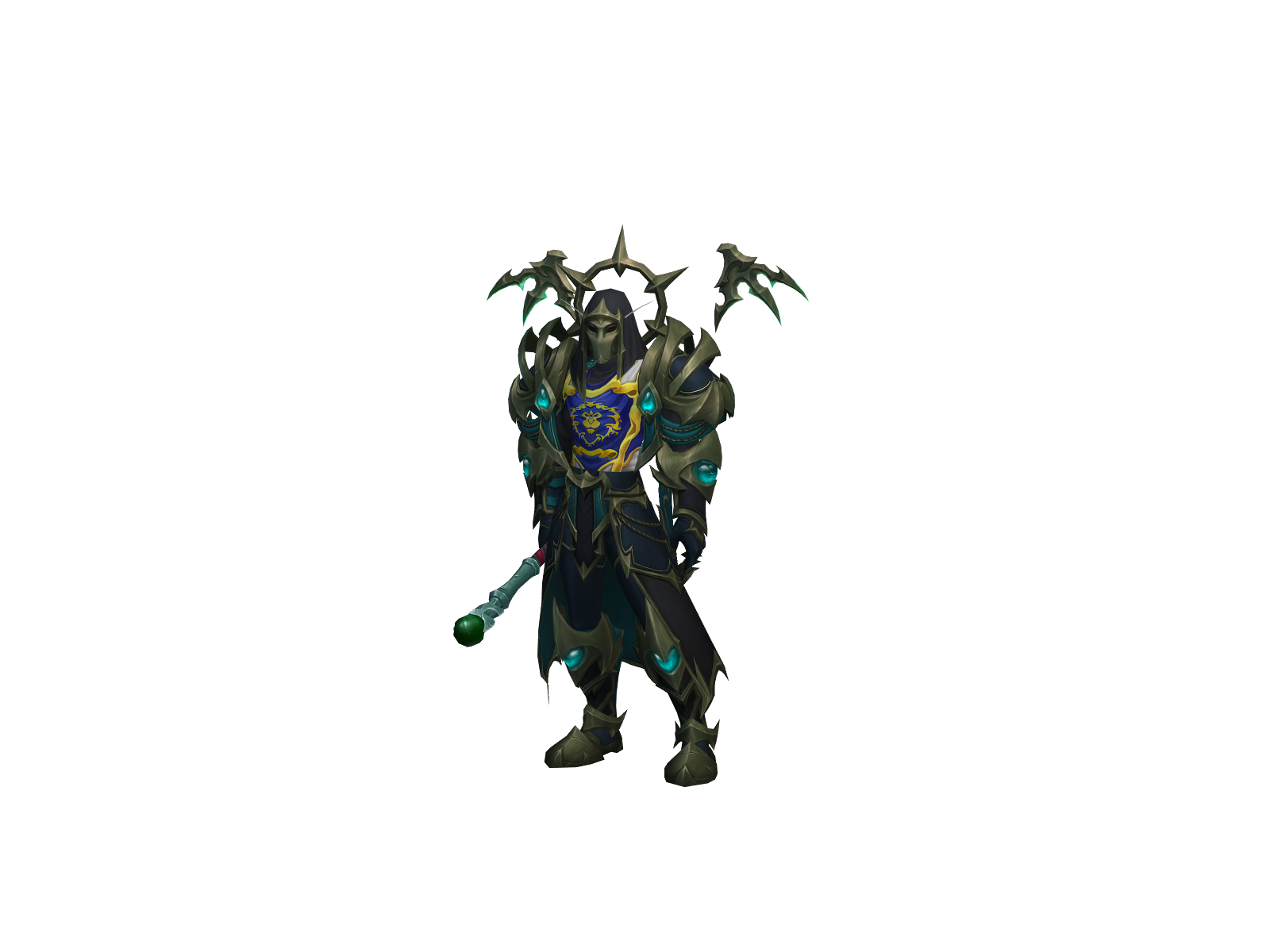 Fennis 3D character render