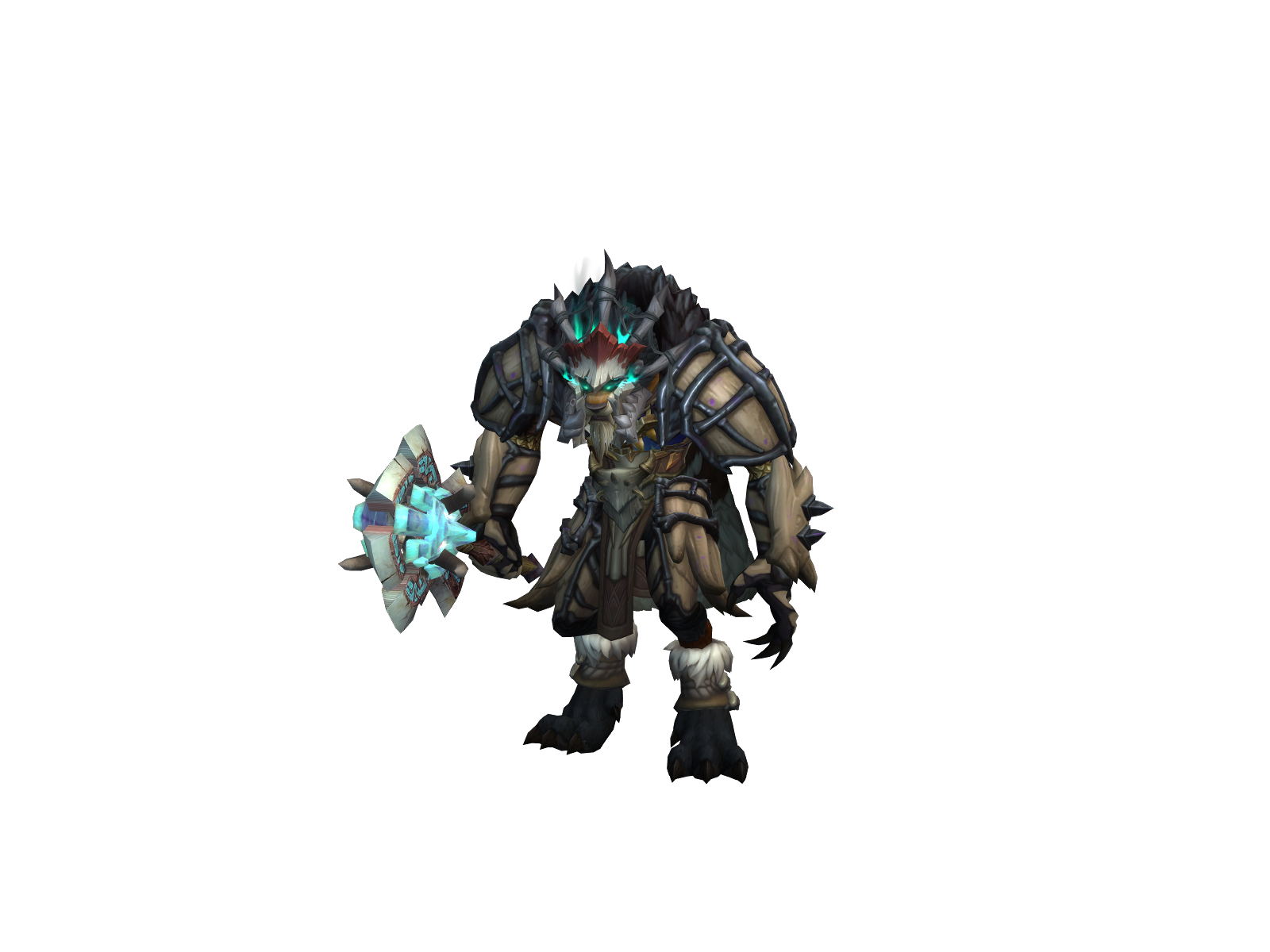 Hades 3D character render