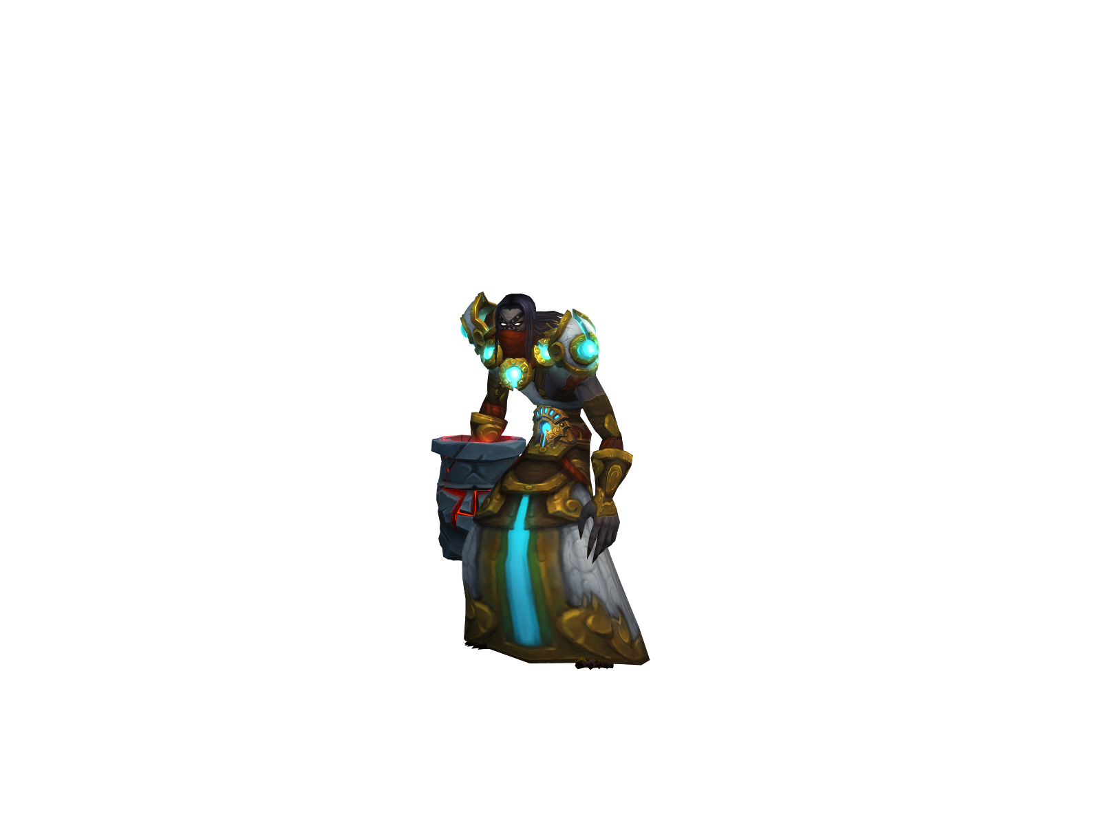Adeon 3D character render