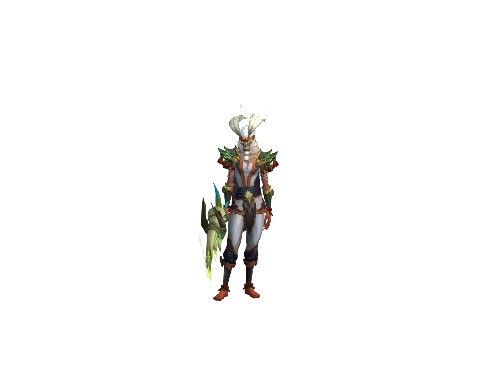 Tiari 3D character render