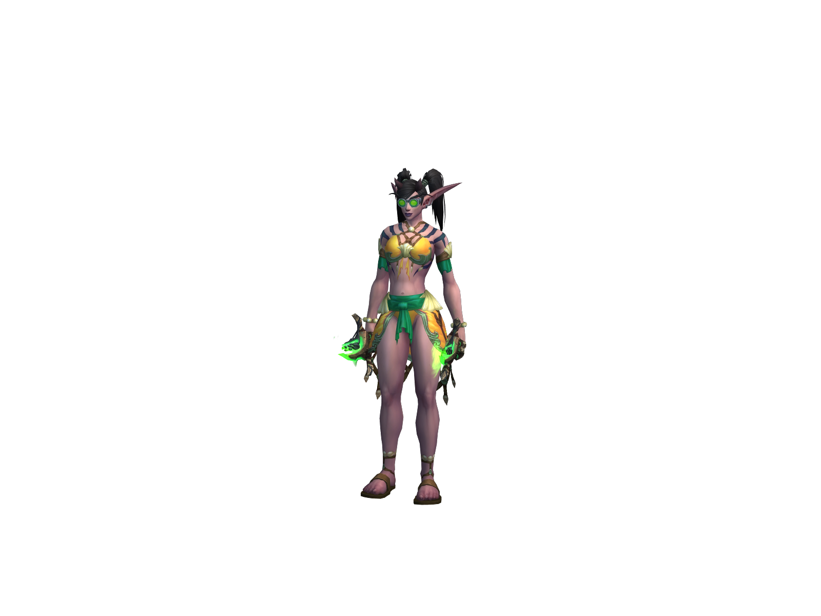 Shinzabansho 3D character render